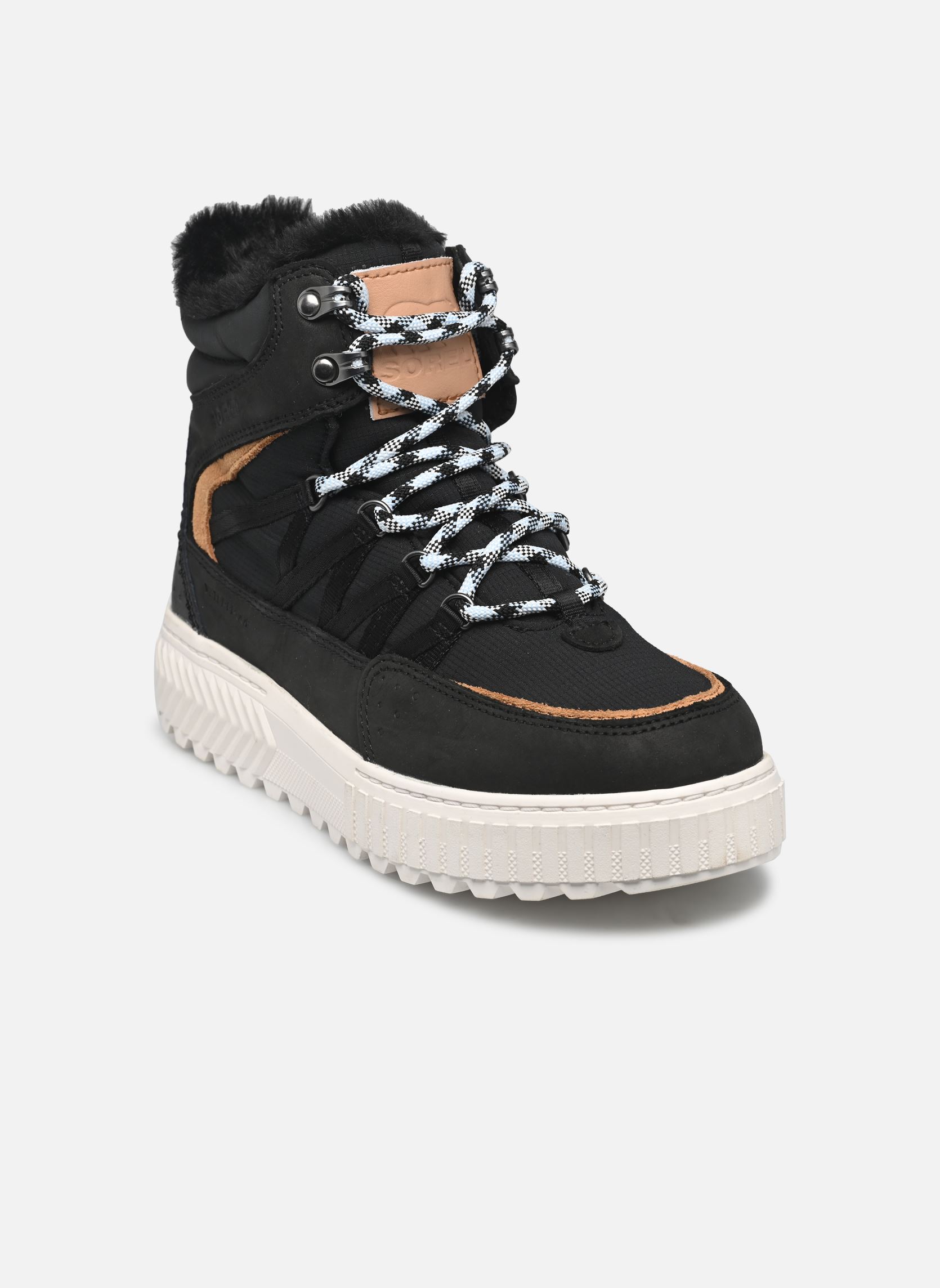 Stivali da neve ONA AVE TREK BOOT WATERPROOF donna nero Sorel Stivali da neve ONA AVE TREK BOOT WATERPROOF donna nero Black, Sea Salt