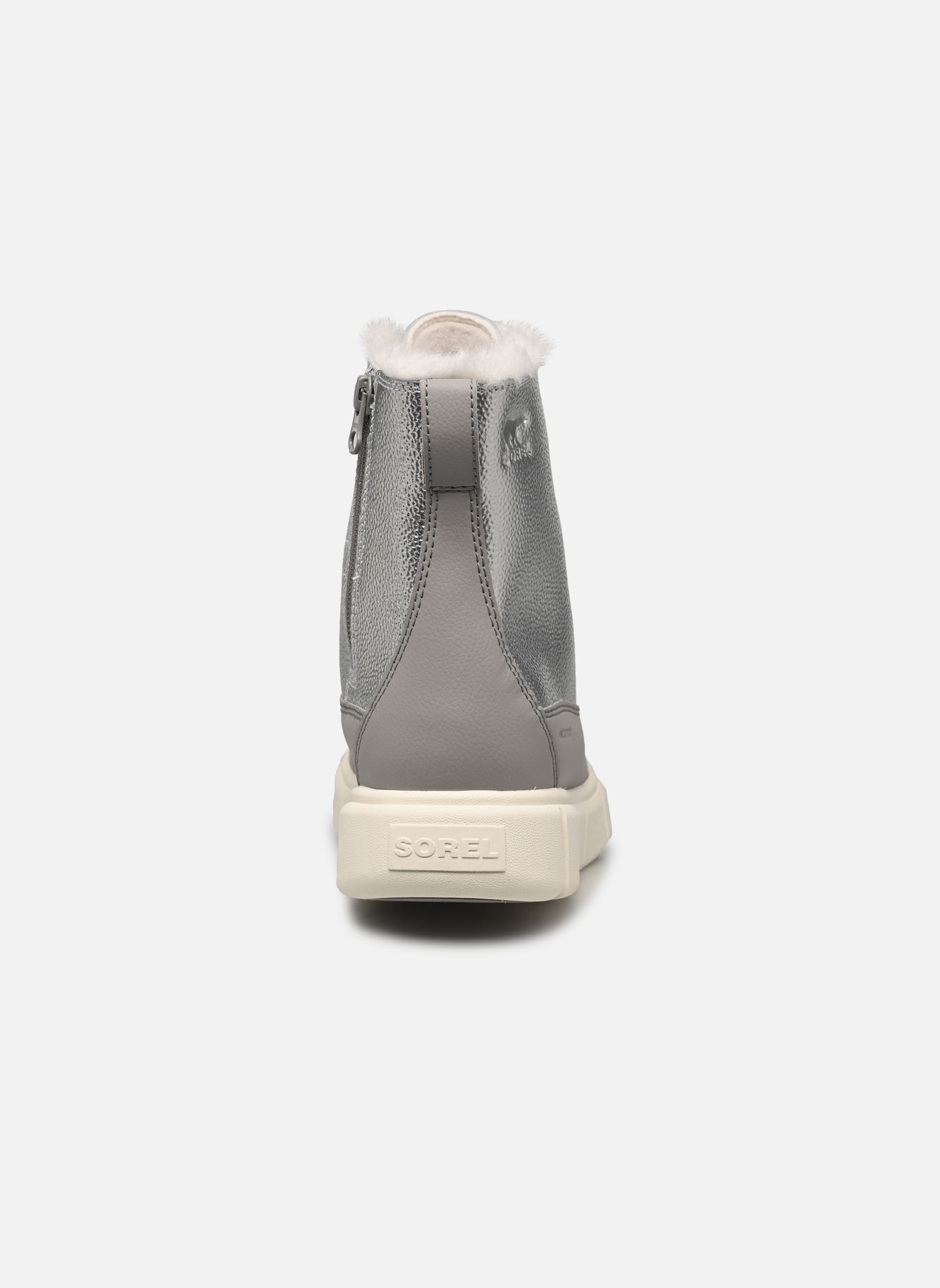 Bottes de neige YOUTH SOREL EXPLORER™ III LACE WP fille argent Sorel Bottes de neige YOUTH SOREL EXPLORER™ III LACE WP fille argent Pure Silver, Chrome Grey