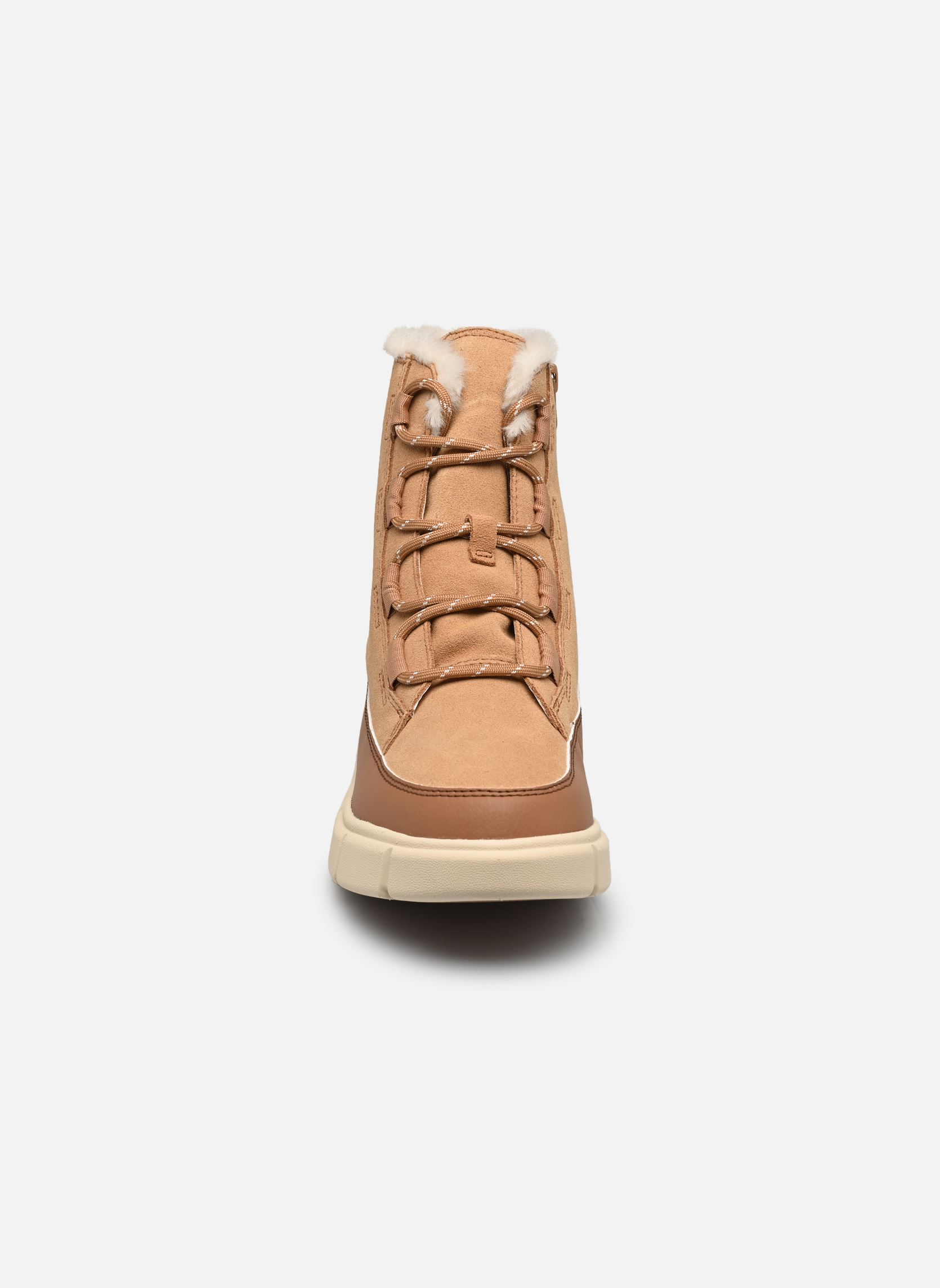 Bottes de neige YOUTH SOREL EXPLORER™ III LACE WP fille marron Sorel Bottes de neige YOUTH SOREL EXPLORER™ III LACE WP fille marron Tawny Buff, Bleached Ceramic