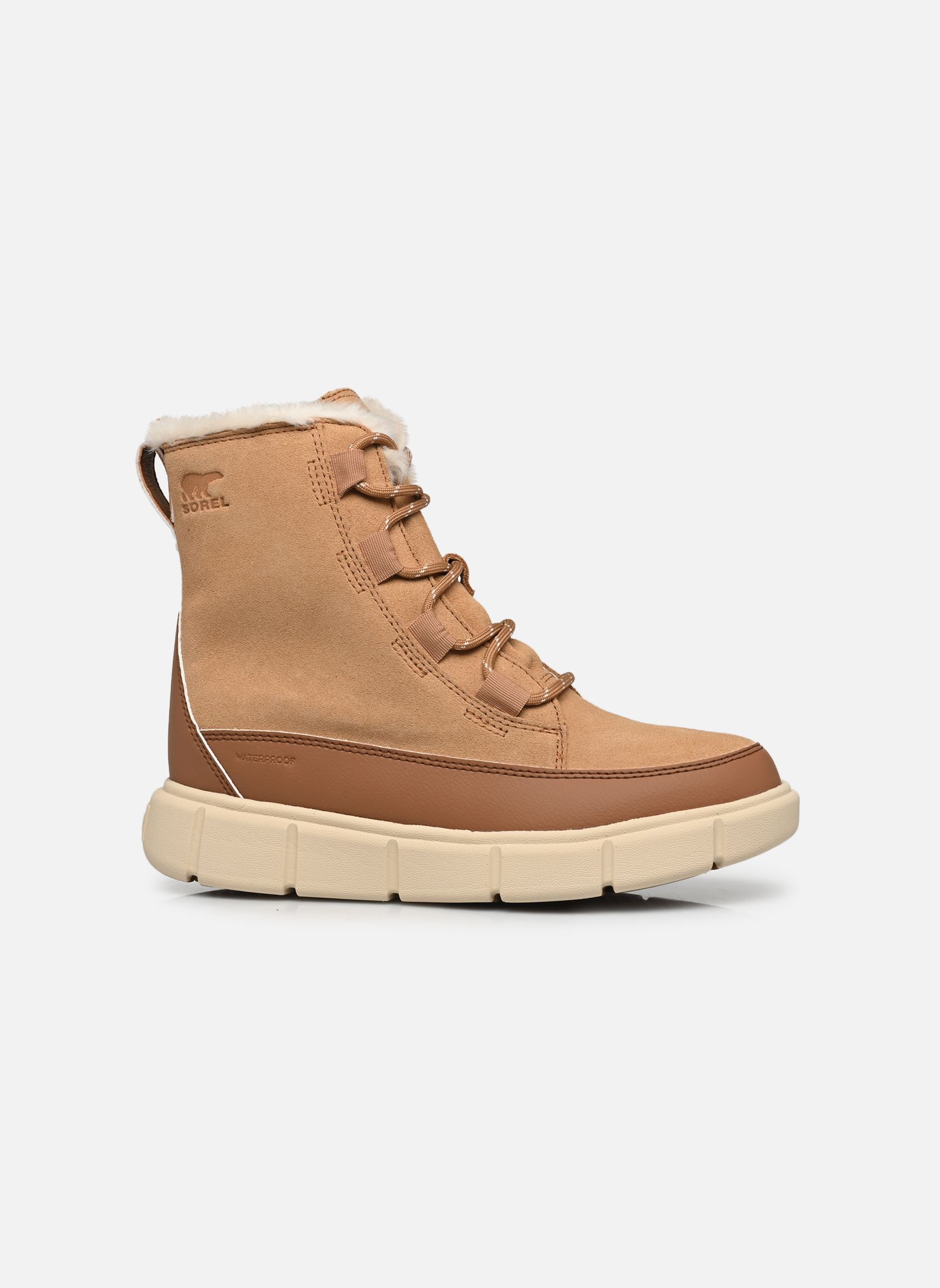 Bottes de neige YOUTH SOREL EXPLORER™ III LACE WP fille marron Sorel Bottes de neige YOUTH SOREL EXPLORER™ III LACE WP fille marron Tawny Buff, Bleached Ceramic