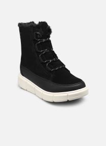 Schneestiefel YOUTH SOREL EXPLORER™ III LACE WP mädchen schwarz Sorel Schneestiefel YOUTH SOREL EXPLORER™ III LACE WP mädchen schwarz Black, Sea Salt