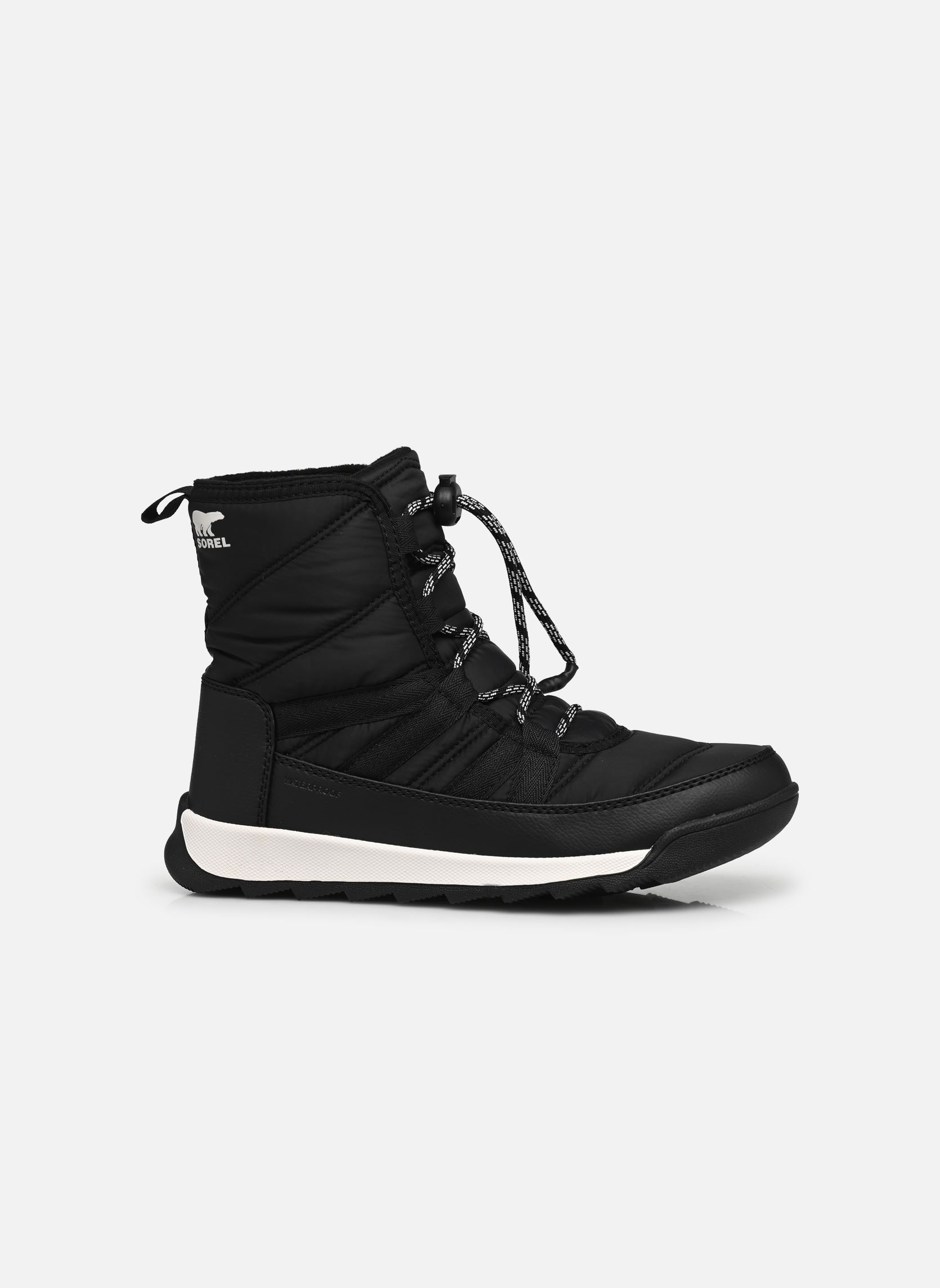 Bottes de neige YOUTH WHITNEY™ II PLUS LACE WP noir Sorel Bottes de neige YOUTH WHITNEY™ II PLUS LACE WP noir Black, Sea Salt