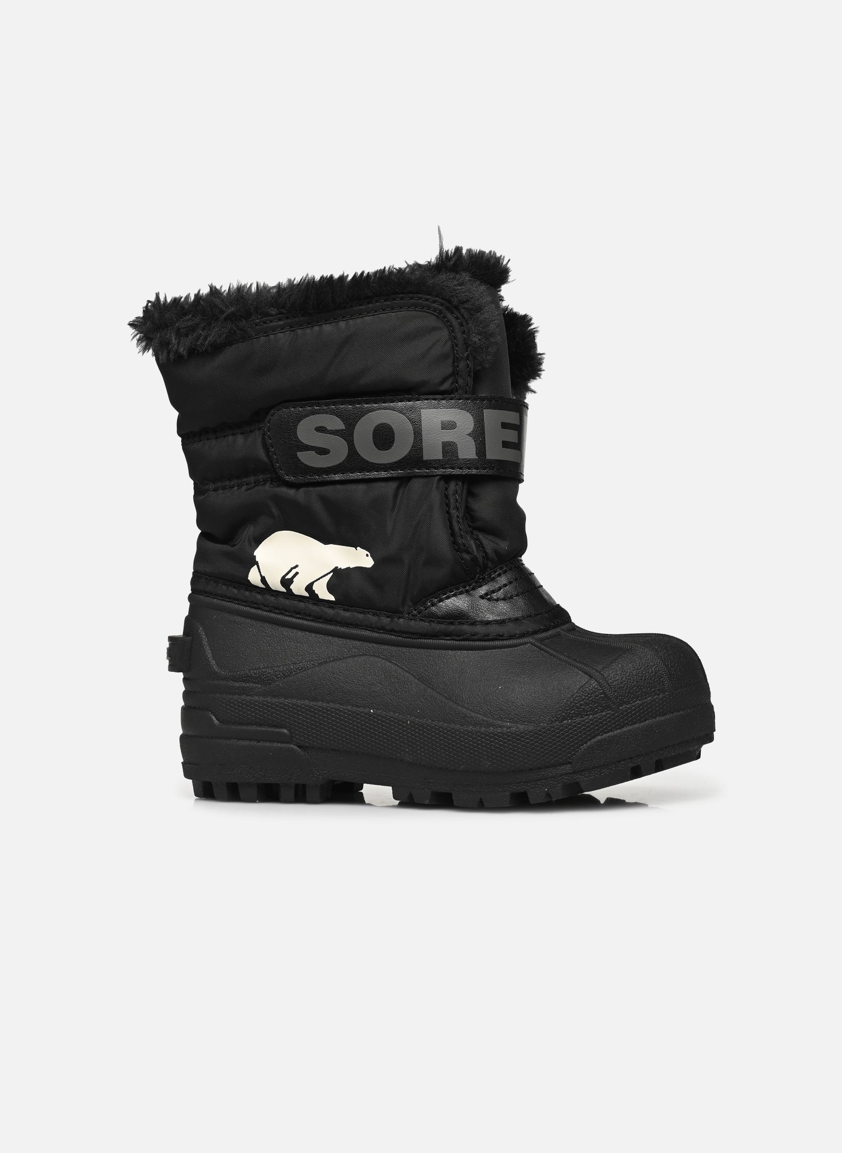 Bottes de neige CHILDRENS SNOW COMMANDER™ BOOT bleu Sorel Bottes de neige CHILDRENS SNOW COMMANDER™ BOOT bleu Black, Charcoal