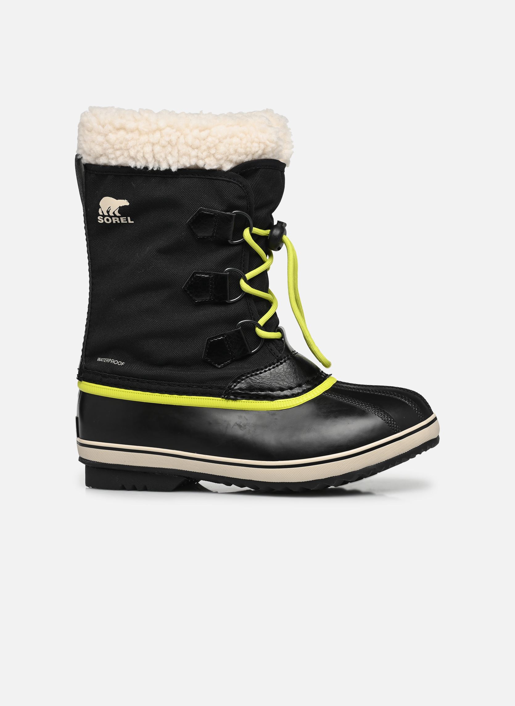 Snowboots YOOT PAC™ NYLON WP zwart Sorel Snowboots YOOT PAC™ NYLON WP zwart Black, Chartreuse