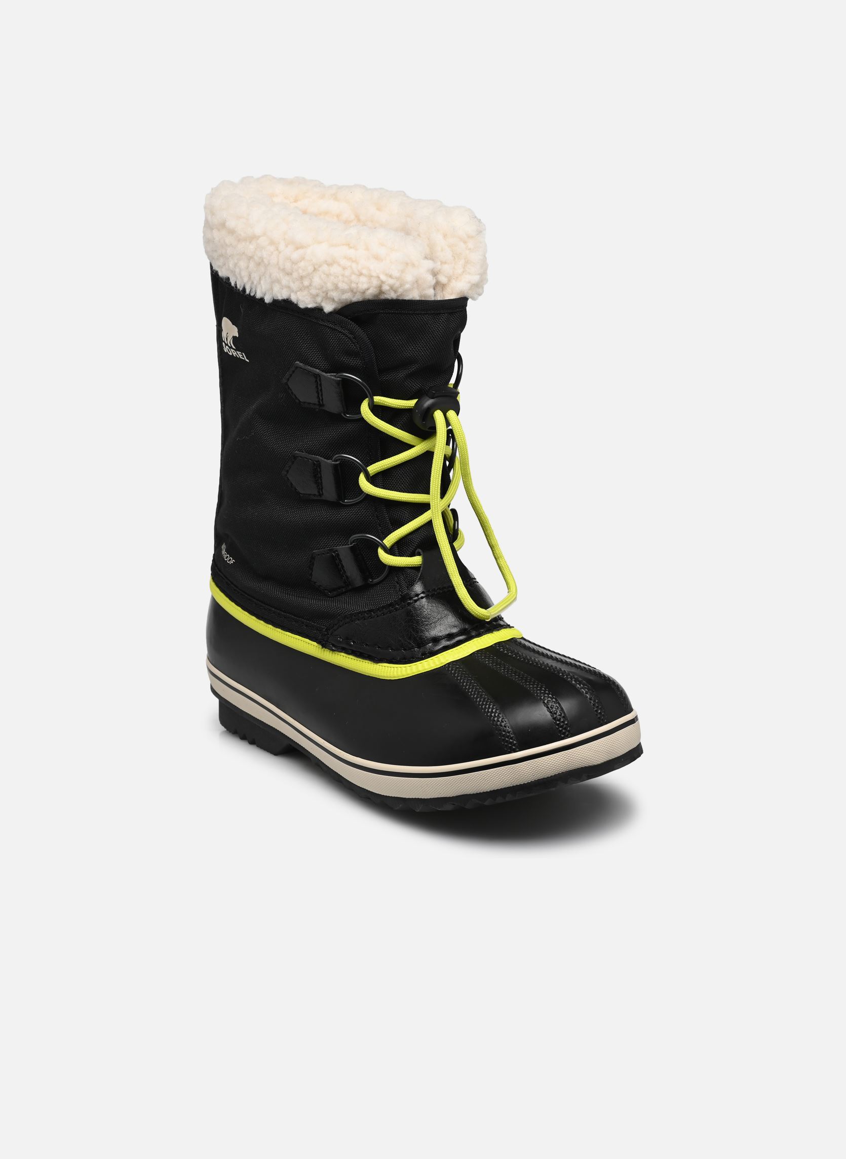 Snowboots YOOT PAC™ NYLON WP zwart Sorel Snowboots YOOT PAC™ NYLON WP zwart Black, Chartreuse