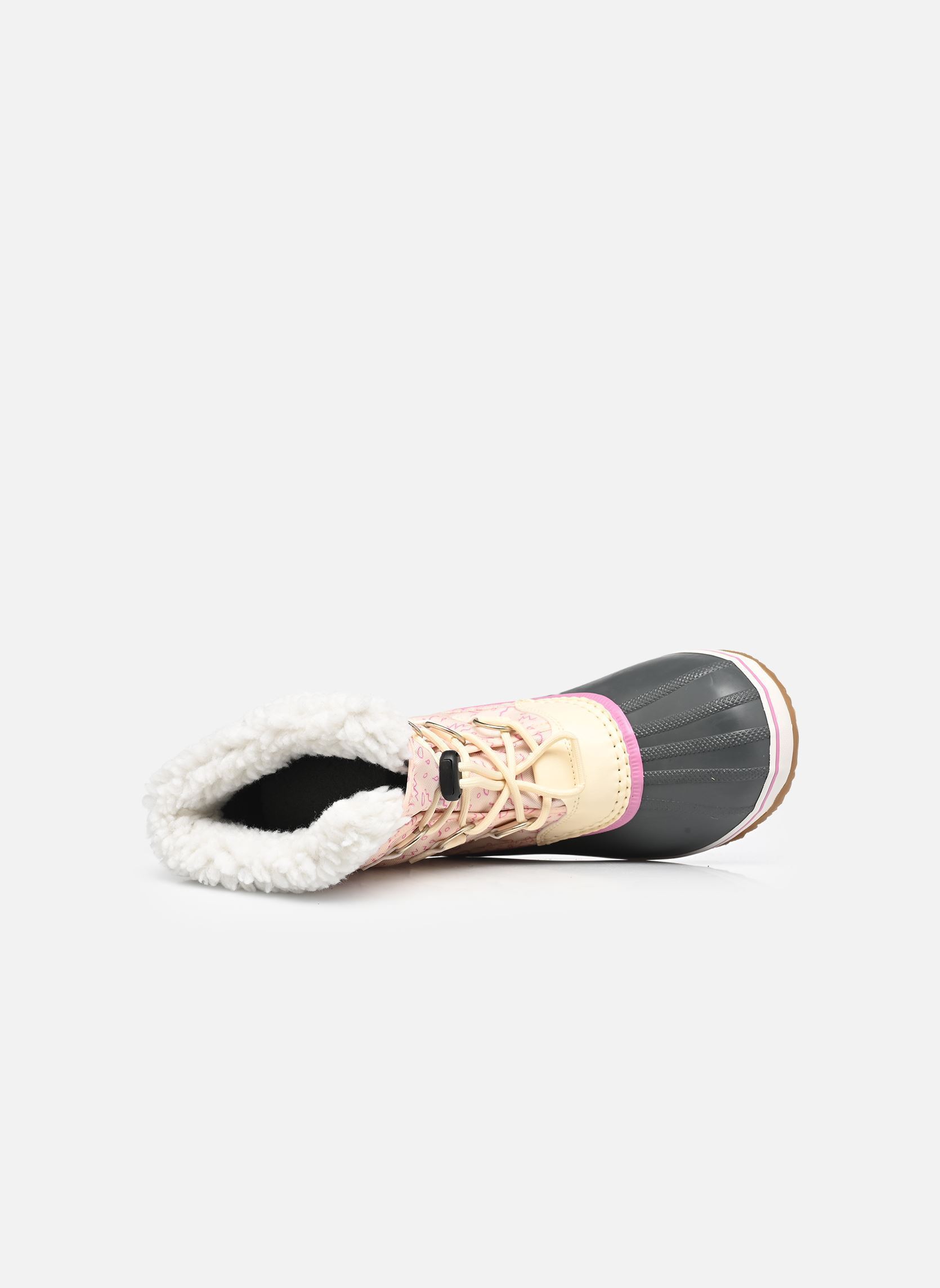Bottes de neige YOOT PAC™ NYLON WP fille beige Sorel Bottes de neige YOOT PAC™ NYLON WP fille beige Honey White, Orchid