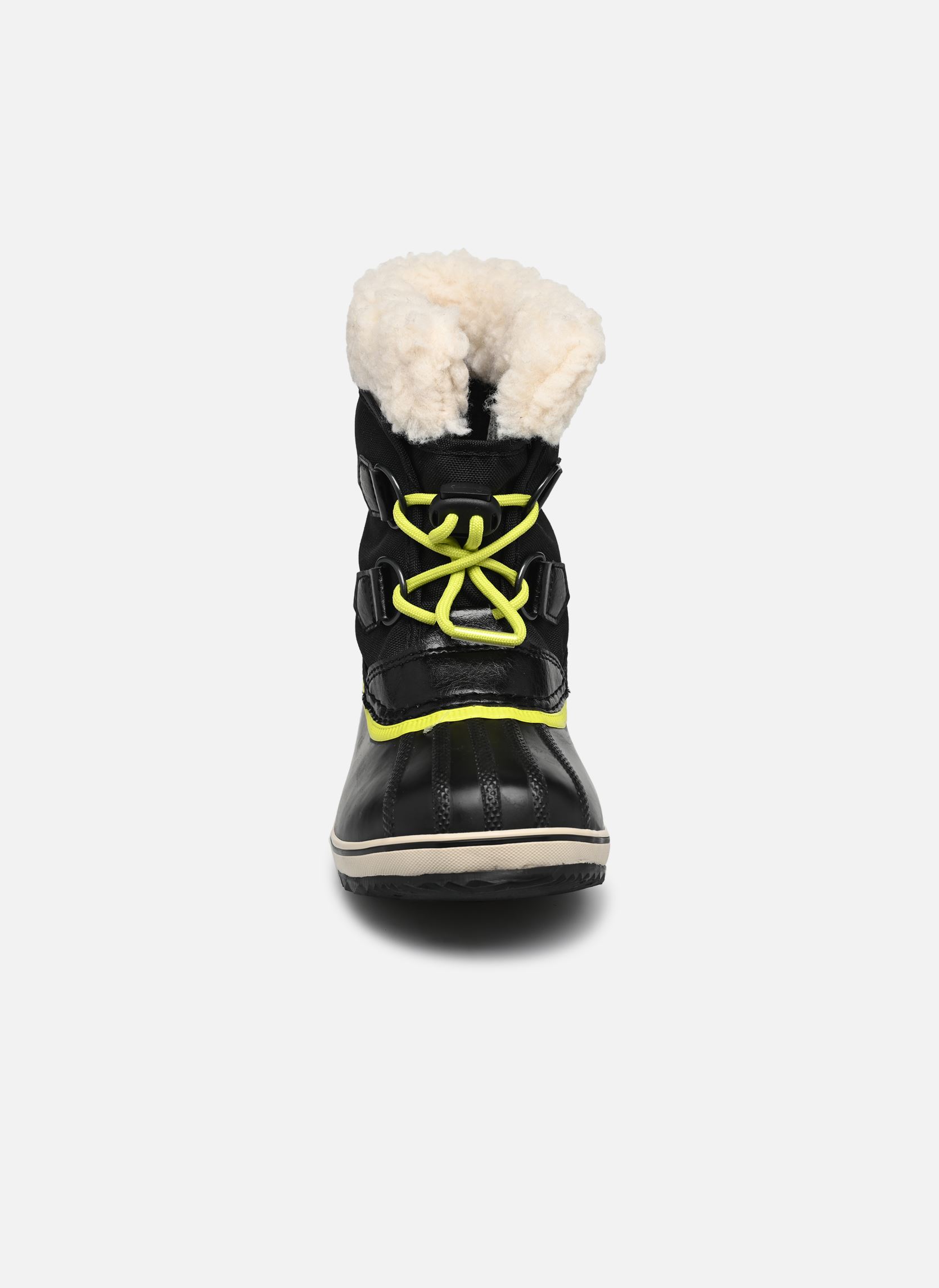 Schneestiefel CHILDRENS YOOT PAC™ NYLON WP schwarz Sorel Schneestiefel CHILDRENS YOOT PAC™ NYLON WP schwarz Black, Chartreuse