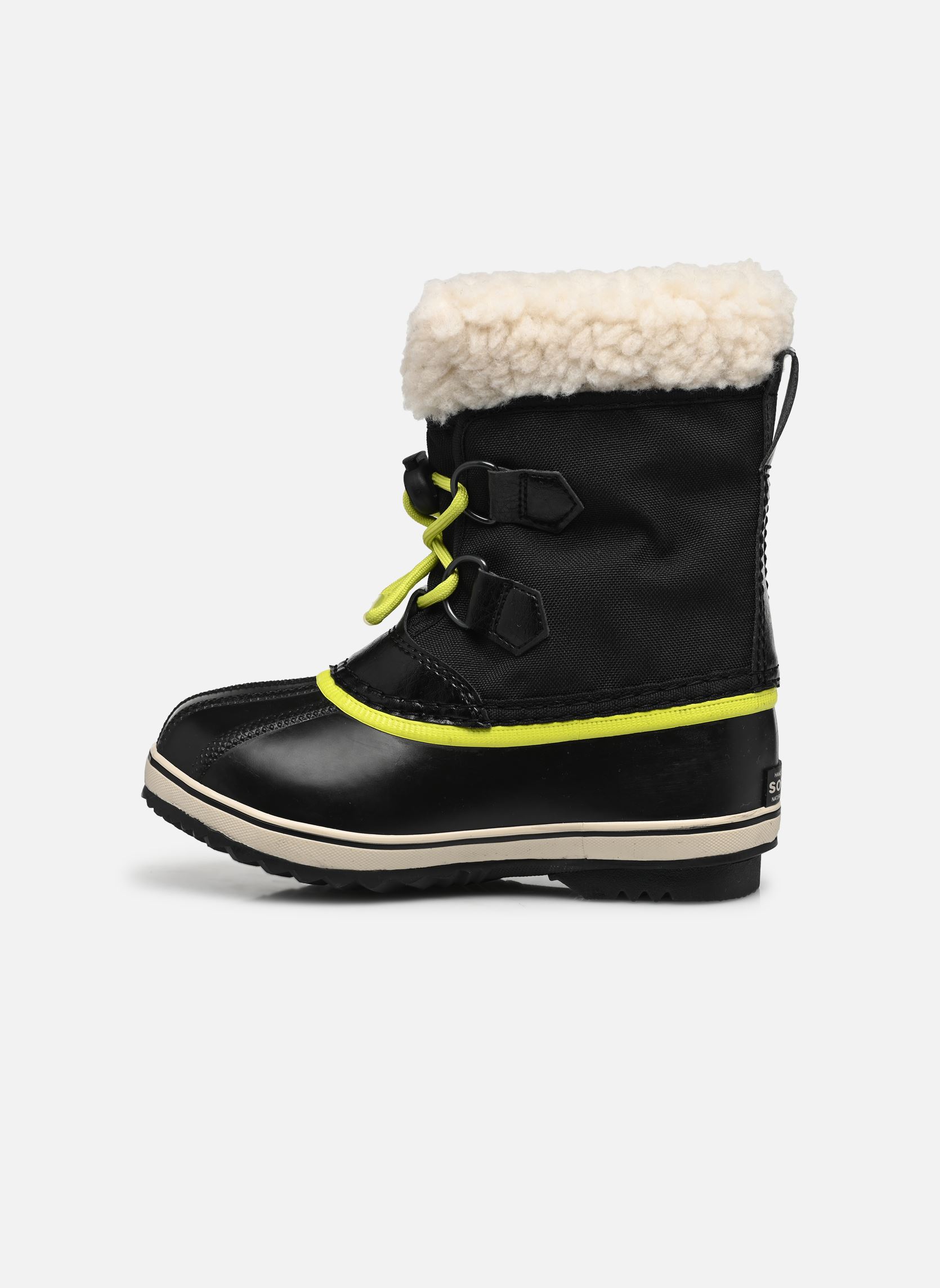 Schneestiefel CHILDRENS YOOT PAC™ NYLON WP schwarz Sorel Schneestiefel CHILDRENS YOOT PAC™ NYLON WP schwarz Black, Chartreuse