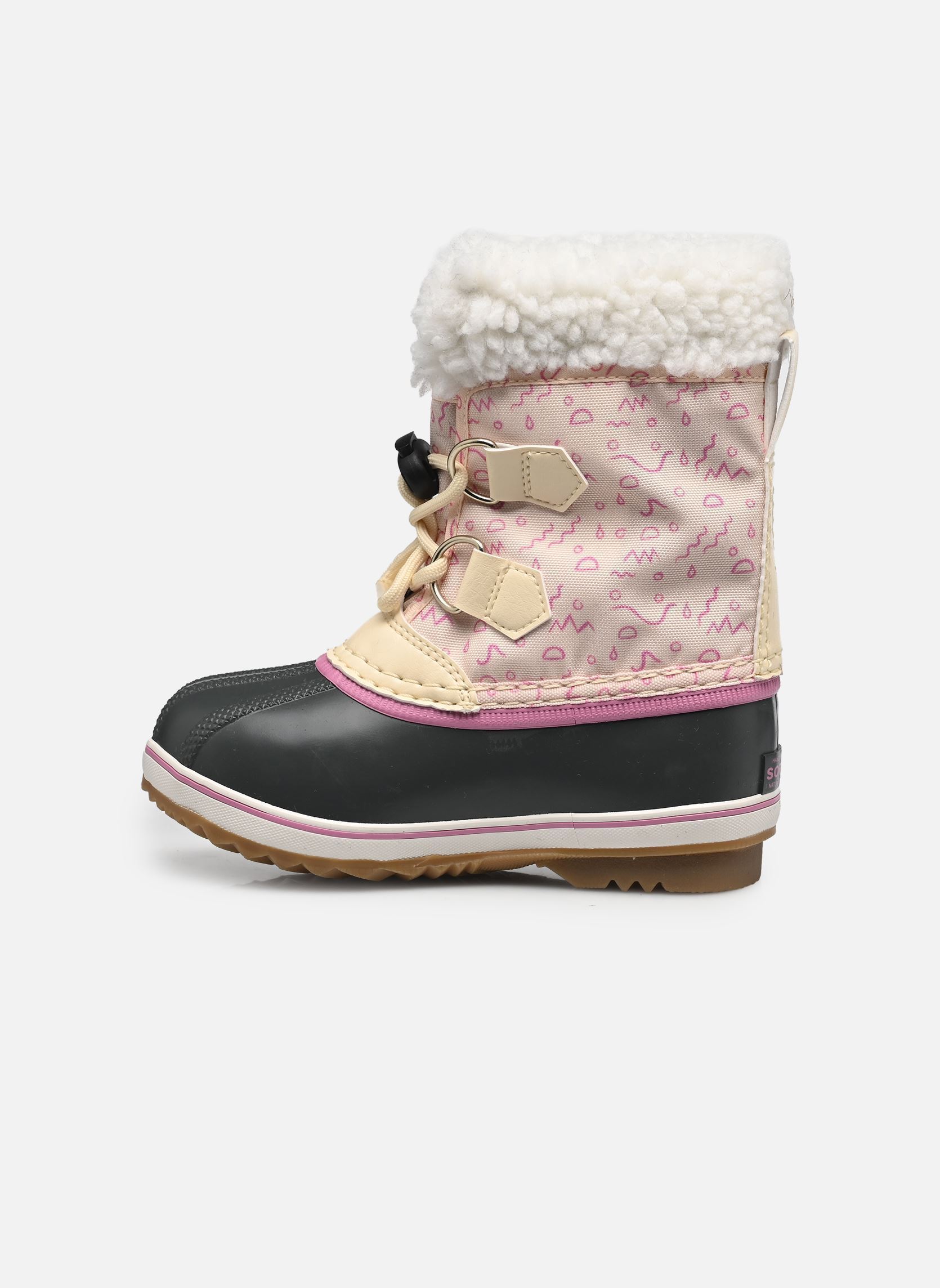 Botas de nieve CHILDRENS YOOT PAC™ NYLON WP niña beige Sorel Botas de nieve CHILDRENS YOOT PAC™ NYLON WP niña beige Honey White, Orchid