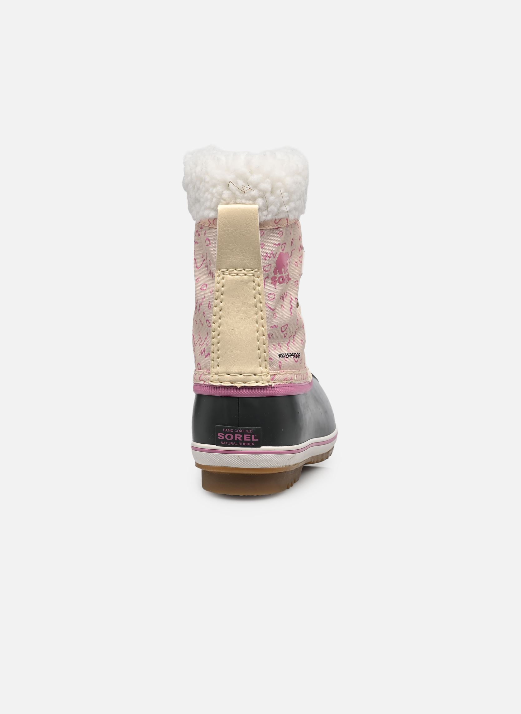 Botas de nieve CHILDRENS YOOT PAC™ NYLON WP niña beige Sorel Botas de nieve CHILDRENS YOOT PAC™ NYLON WP niña beige Honey White, Orchid
