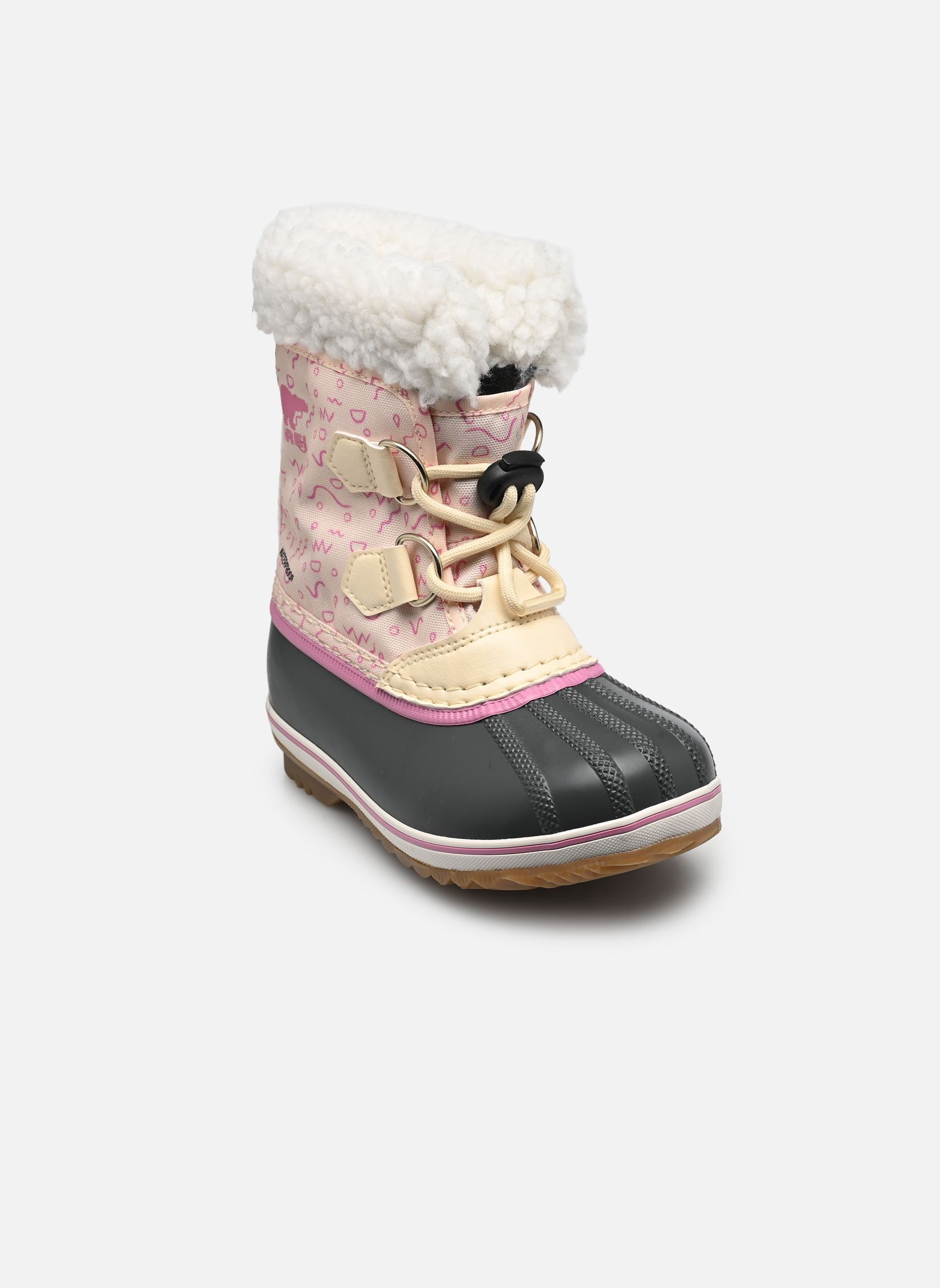 Botas de nieve CHILDRENS YOOT PAC™ NYLON WP niña beige Sorel Botas de nieve CHILDRENS YOOT PAC™ NYLON WP niña beige Honey White, Orchid