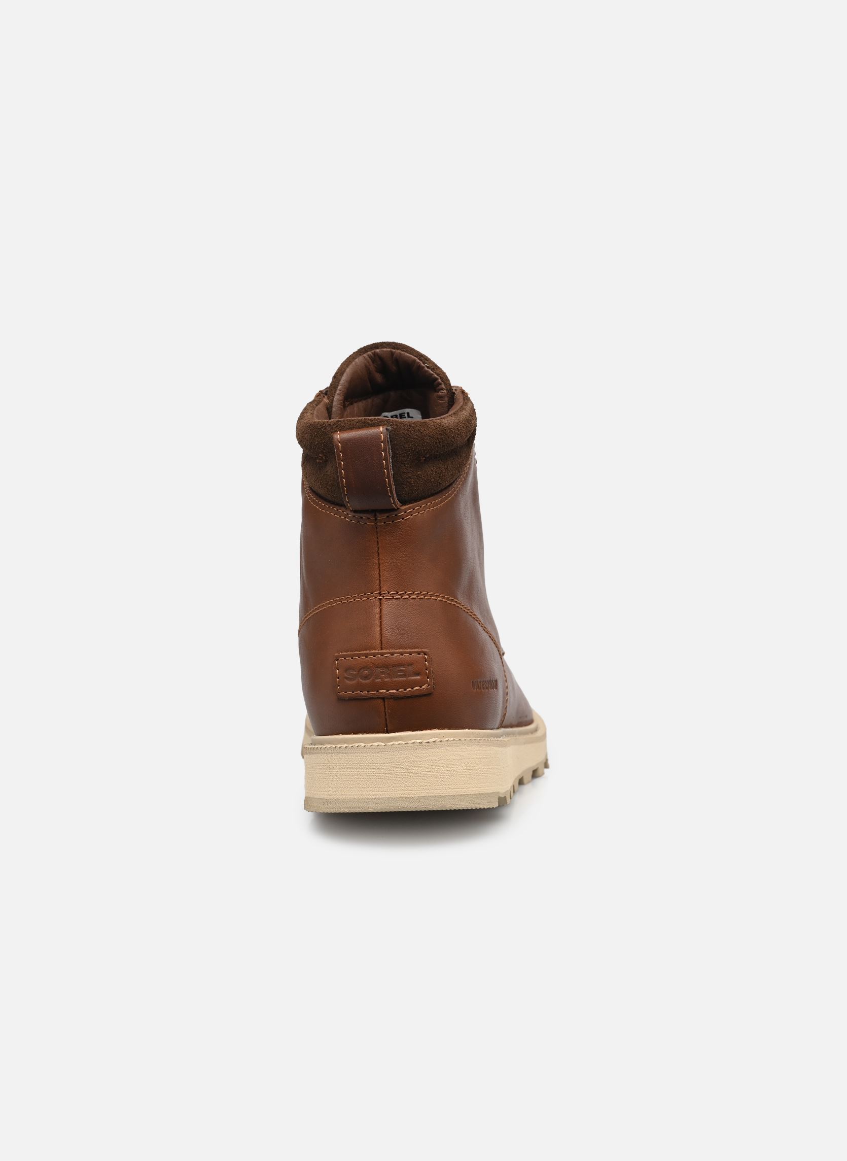 Bottines à lacets MADSON II MOC TOE WATERPROOF homme marron Sorel Bottines à lacets MADSON II MOC TOE WATERPROOF homme marron Velvet Tan, Tobacco