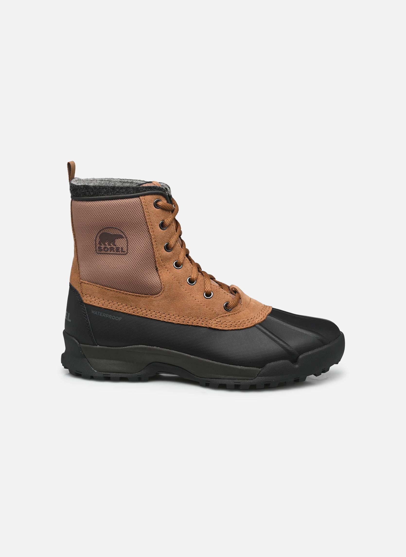 Bottes de neige BUXTON LITE BOOT WATERPROOF homme marron Sorel Bottes de neige BUXTON LITE BOOT WATERPROOF homme marron Elk, Black
