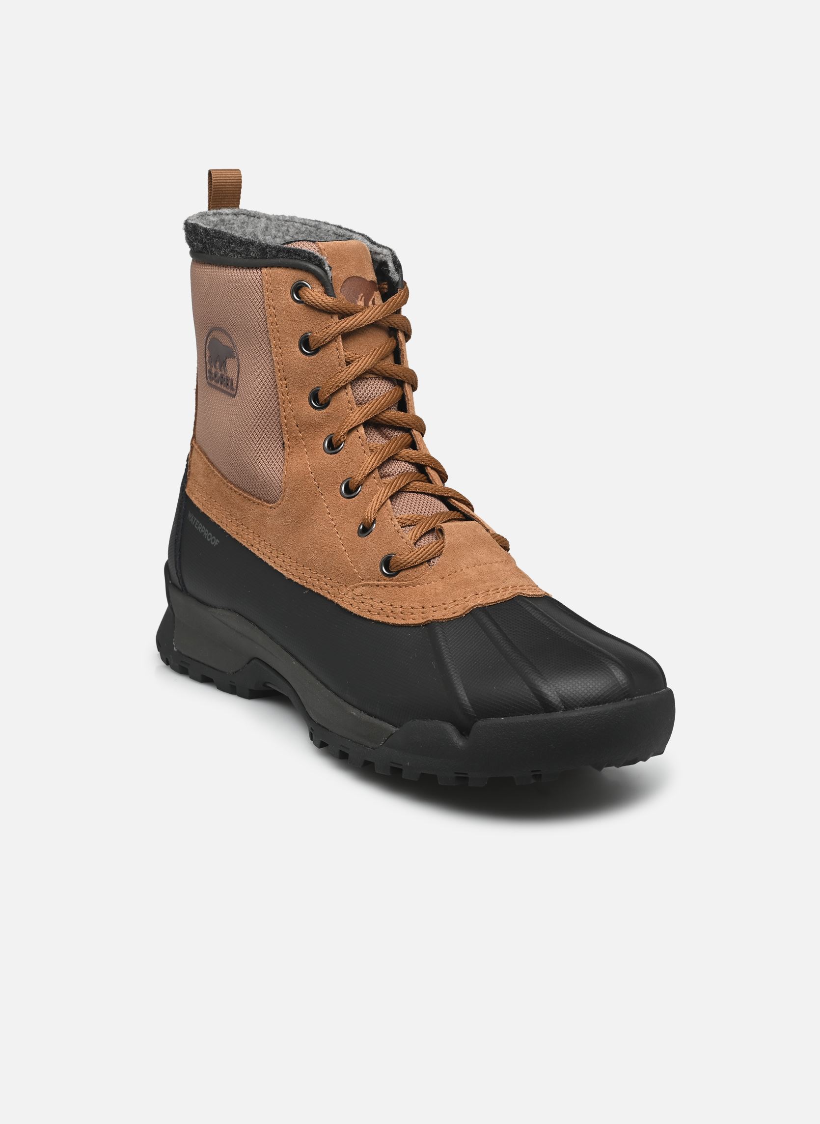 Bottes de neige BUXTON LITE BOOT WATERPROOF homme marron Sorel Bottes de neige BUXTON LITE BOOT WATERPROOF homme marron Elk, Black