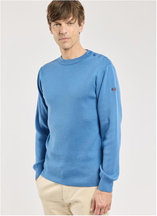 Armor Lux Pulls Pull 46496 milk/ozero homme bleu