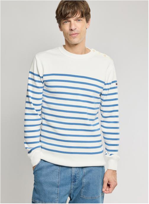 Armor Lux Pulls Pull 46496 milk/ozero homme blanc