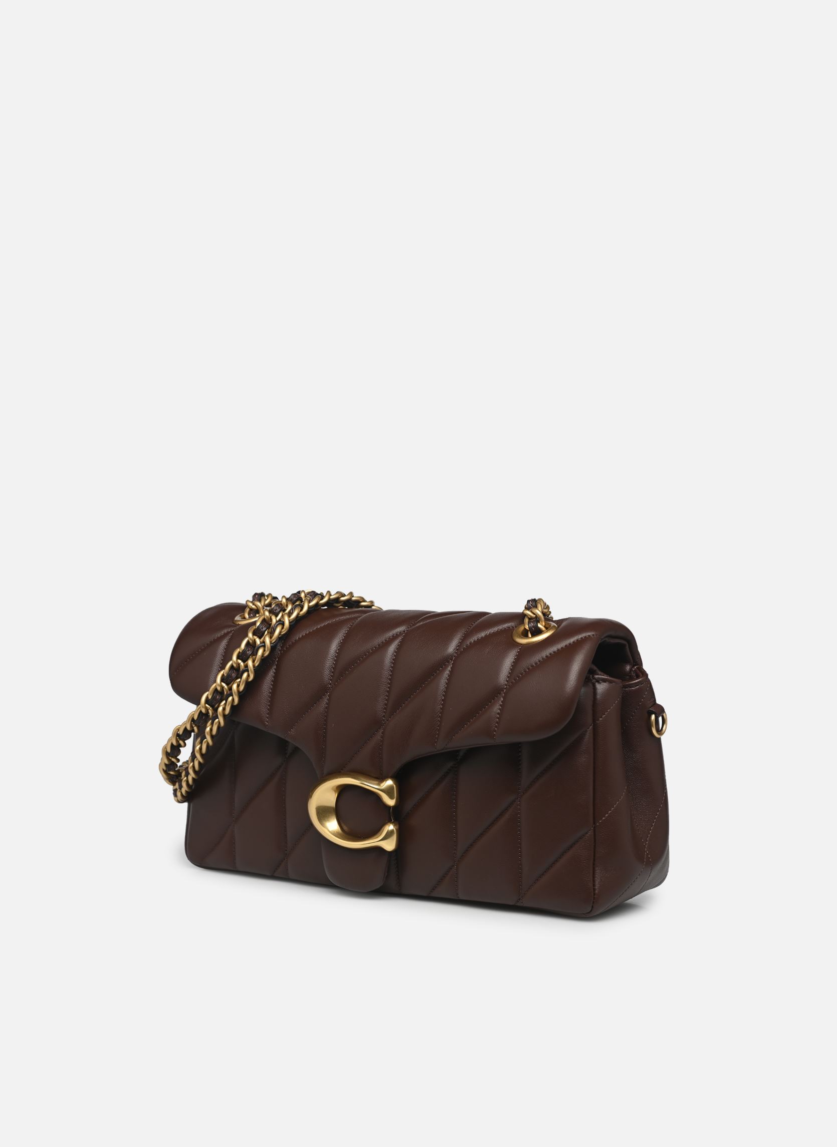 Schoudertassen Tabby Shoulder Bag 26 With Chain dames bruin Coach Schoudertassen Tabby Shoulder Bag 26 With Chain dames bruin B4/MAPLE