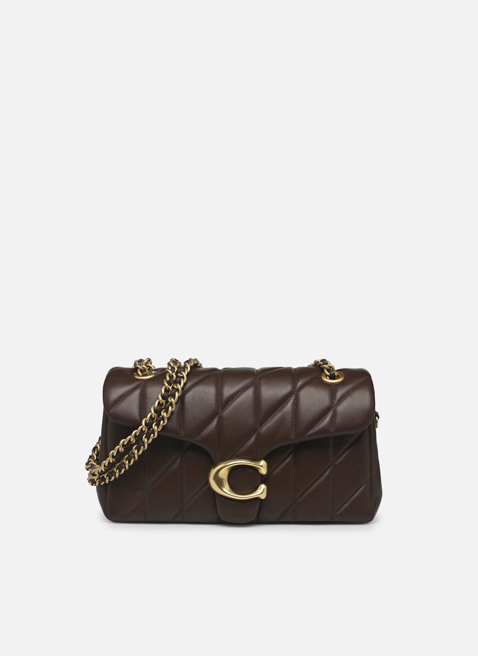 Schoudertassen Tabby Shoulder Bag 26 With Chain dames bruin Coach Schoudertassen Tabby Shoulder Bag 26 With Chain dames bruin B4/MAPLE