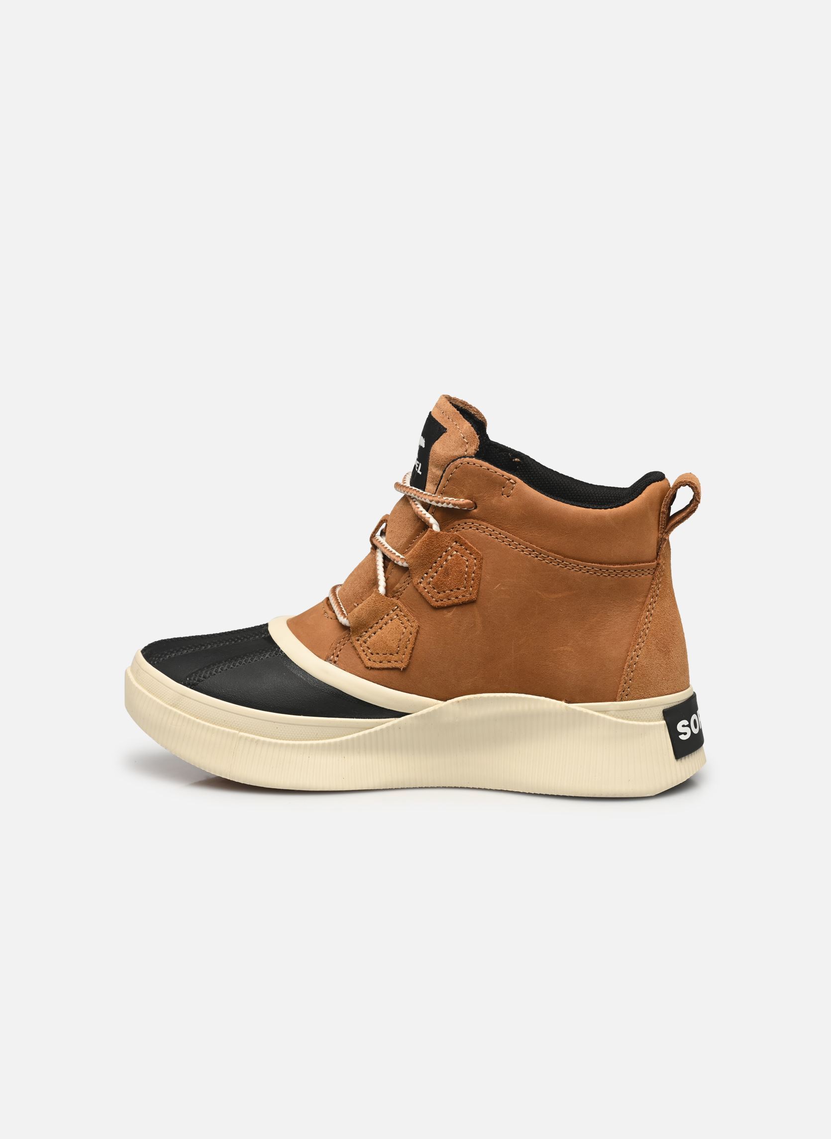 Baskets OUT N ABOUT IV CLASSIC WATERPROOF femme marron Sorel Baskets OUT N ABOUT IV CLASSIC WATERPROOF femme marron Taffy, Black