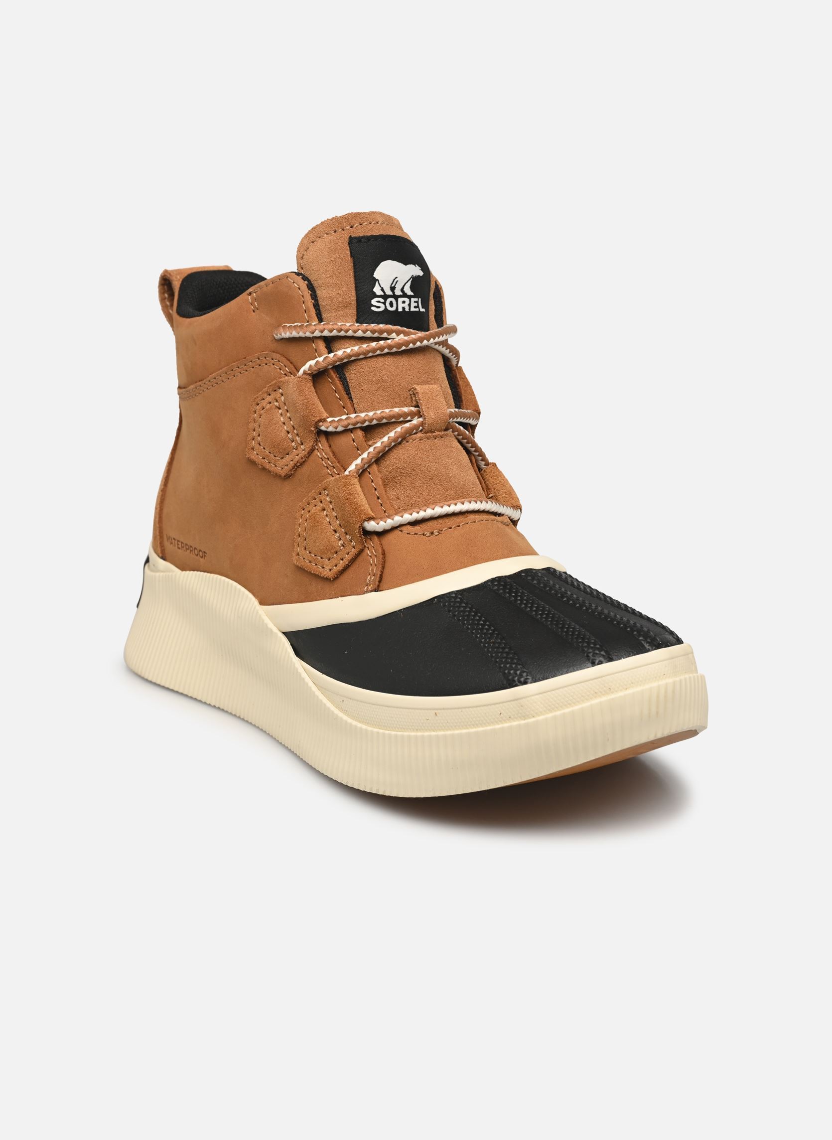 Baskets OUT N ABOUT IV CLASSIC WATERPROOF femme marron Sorel Baskets OUT N ABOUT IV CLASSIC WATERPROOF femme marron Taffy, Black