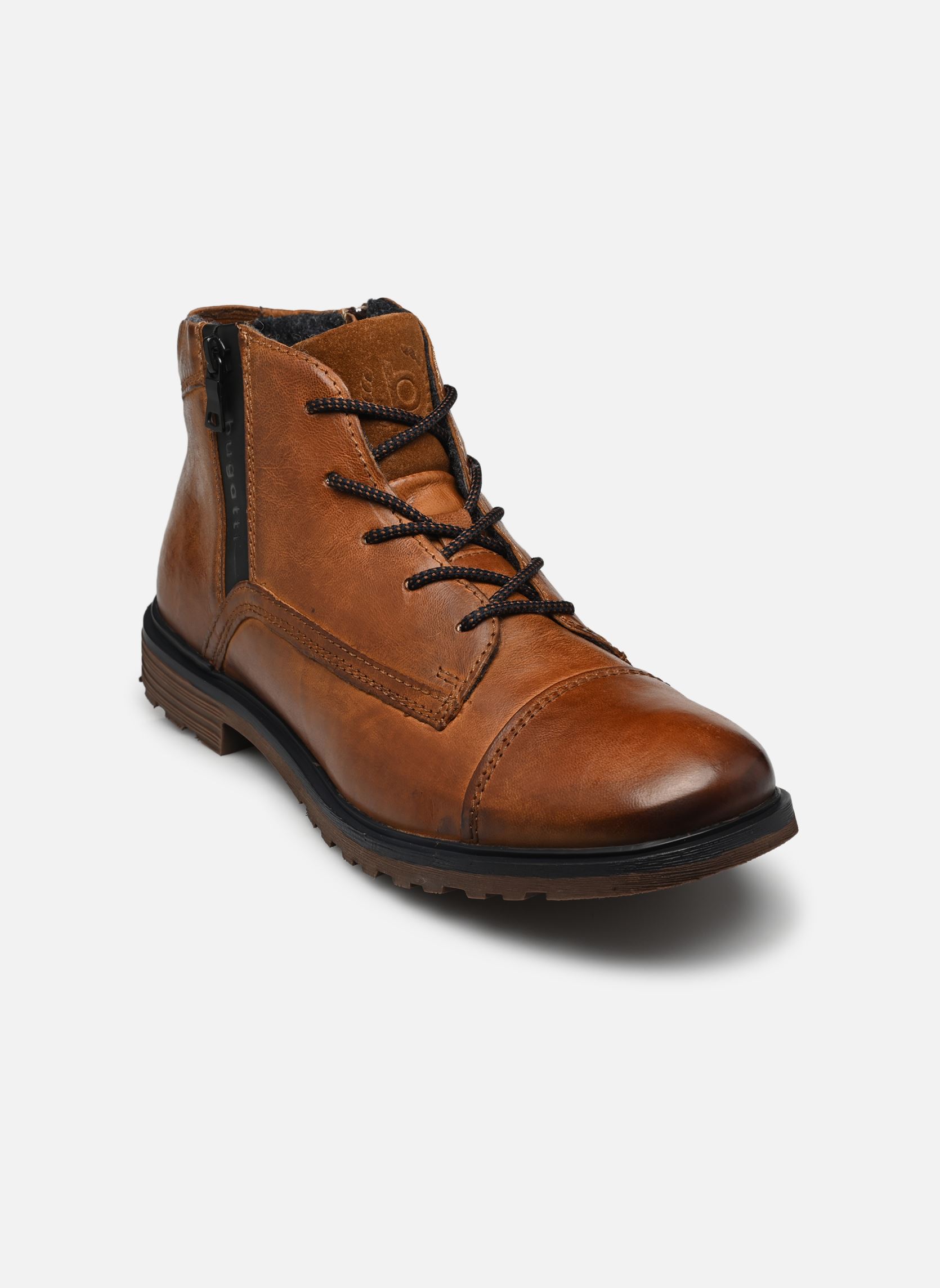 Bottines à lacets Cliffton homme marron Bugatti Bottines à lacets Cliffton homme marron COGNAC