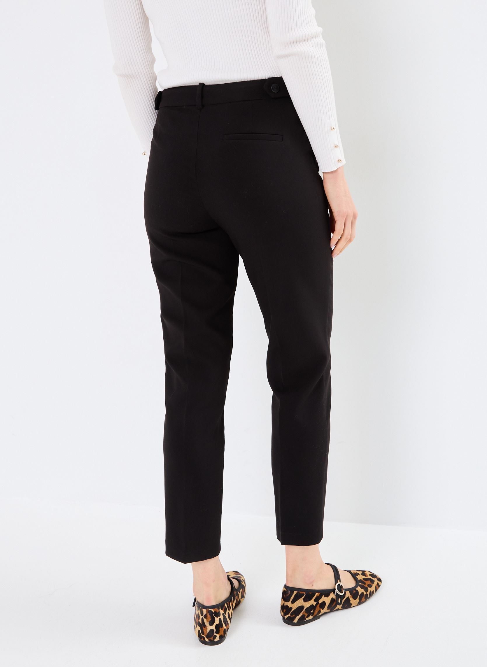 Pantalons PECAROTTE femme noir Georgia Rose Pantalons PECAROTTE femme noir BLACK BEAUTY