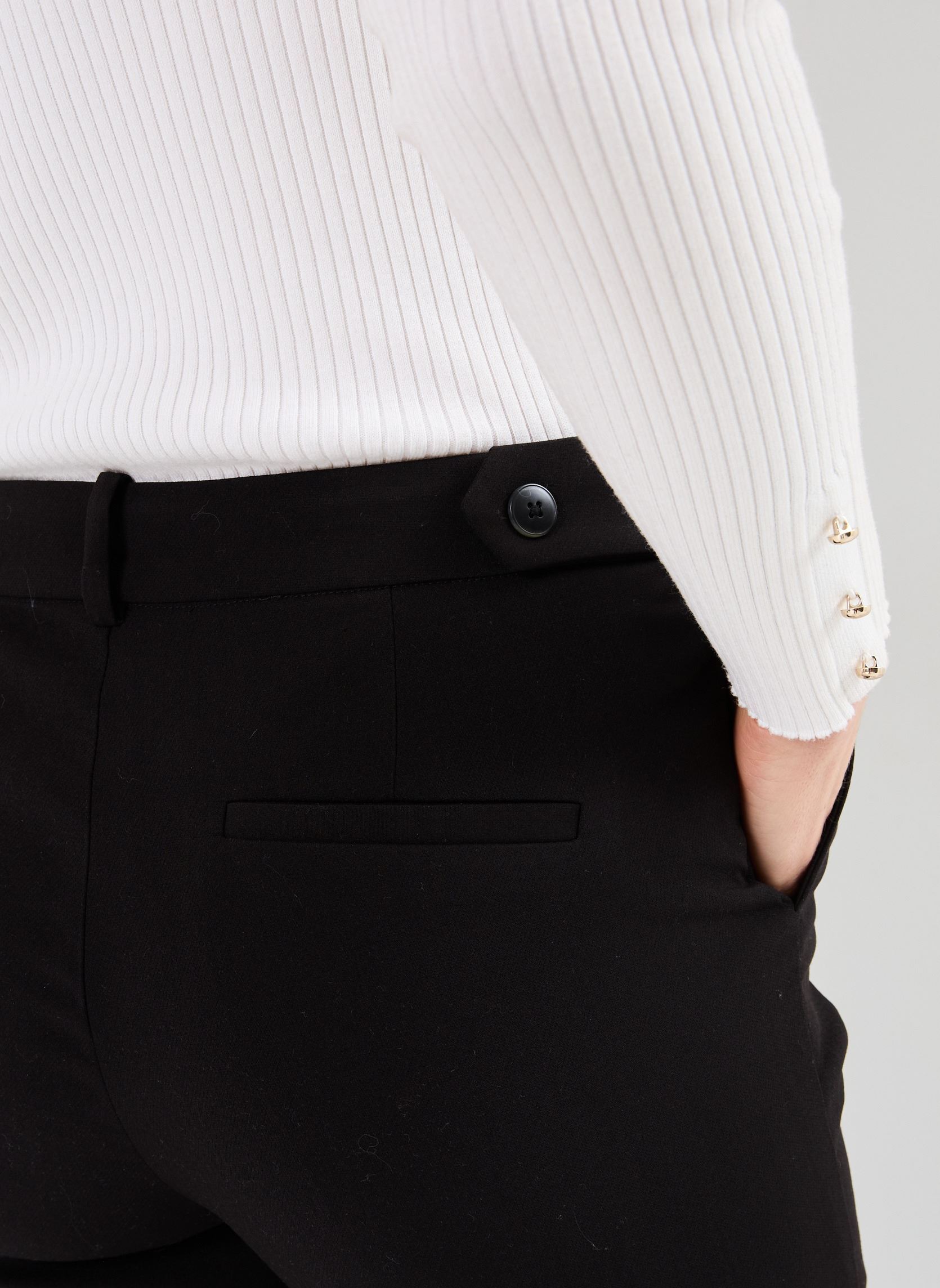 Pantalons PECAROTTE femme noir Georgia Rose Pantalons PECAROTTE femme noir BLACK BEAUTY