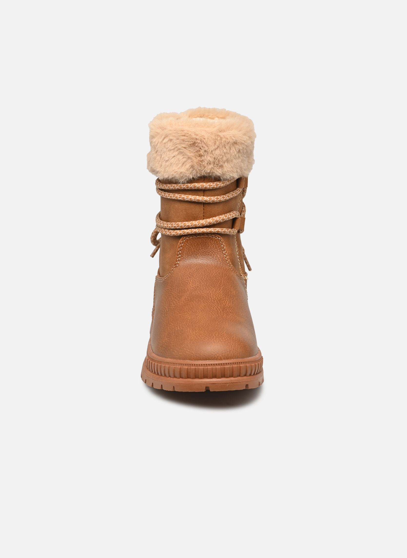 Bottes PAULA fille marron Kimberfeel Bottes PAULA fille marron Camel