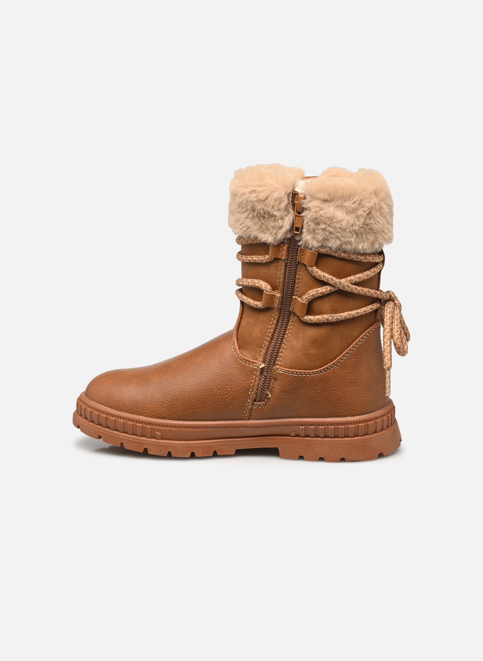 Bottes PAULA fille marron Kimberfeel Bottes PAULA fille marron Camel