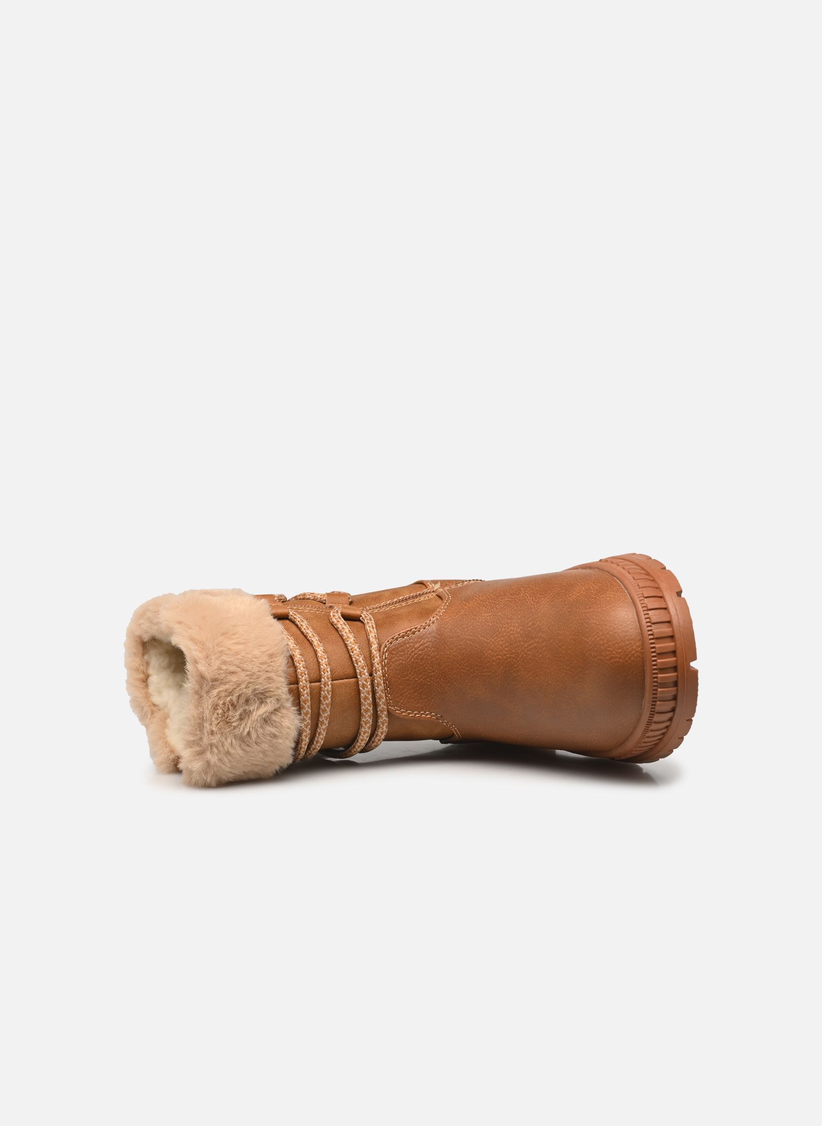 Bottes PAULA fille marron Kimberfeel Bottes PAULA fille marron Camel