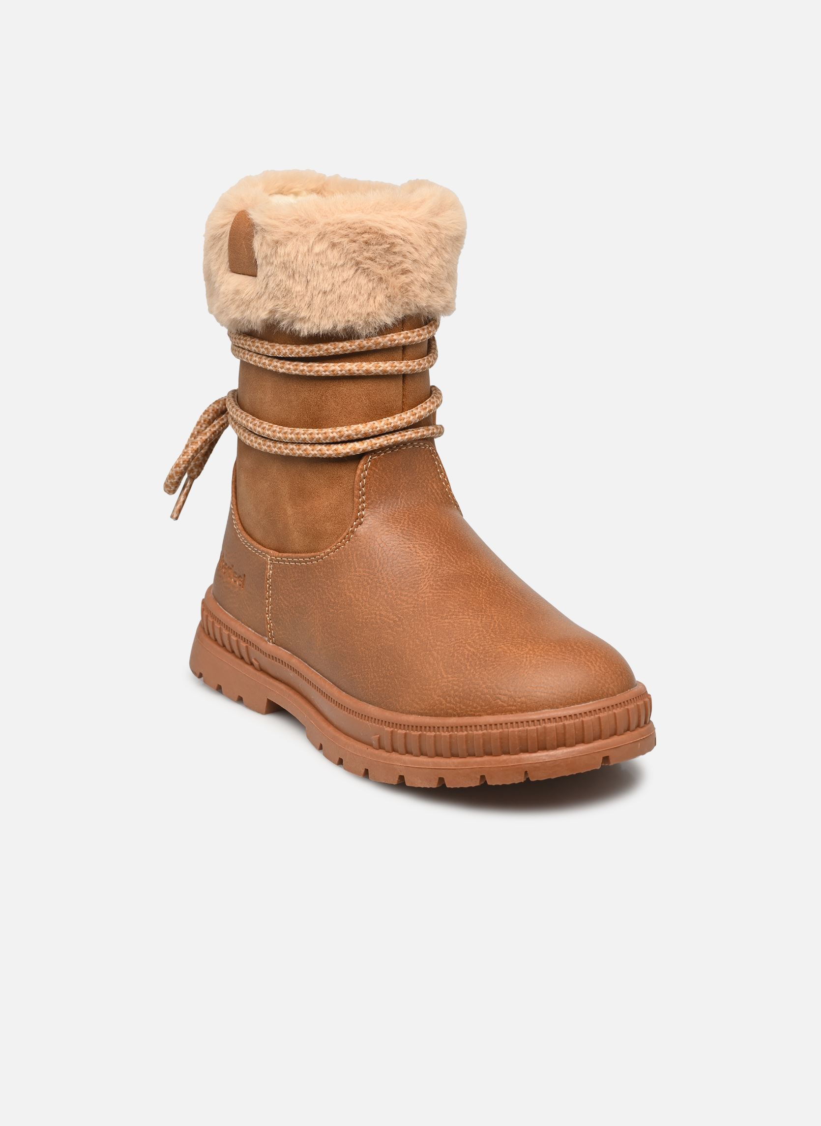 Bottes PAULA fille marron Kimberfeel Bottes PAULA fille marron Camel