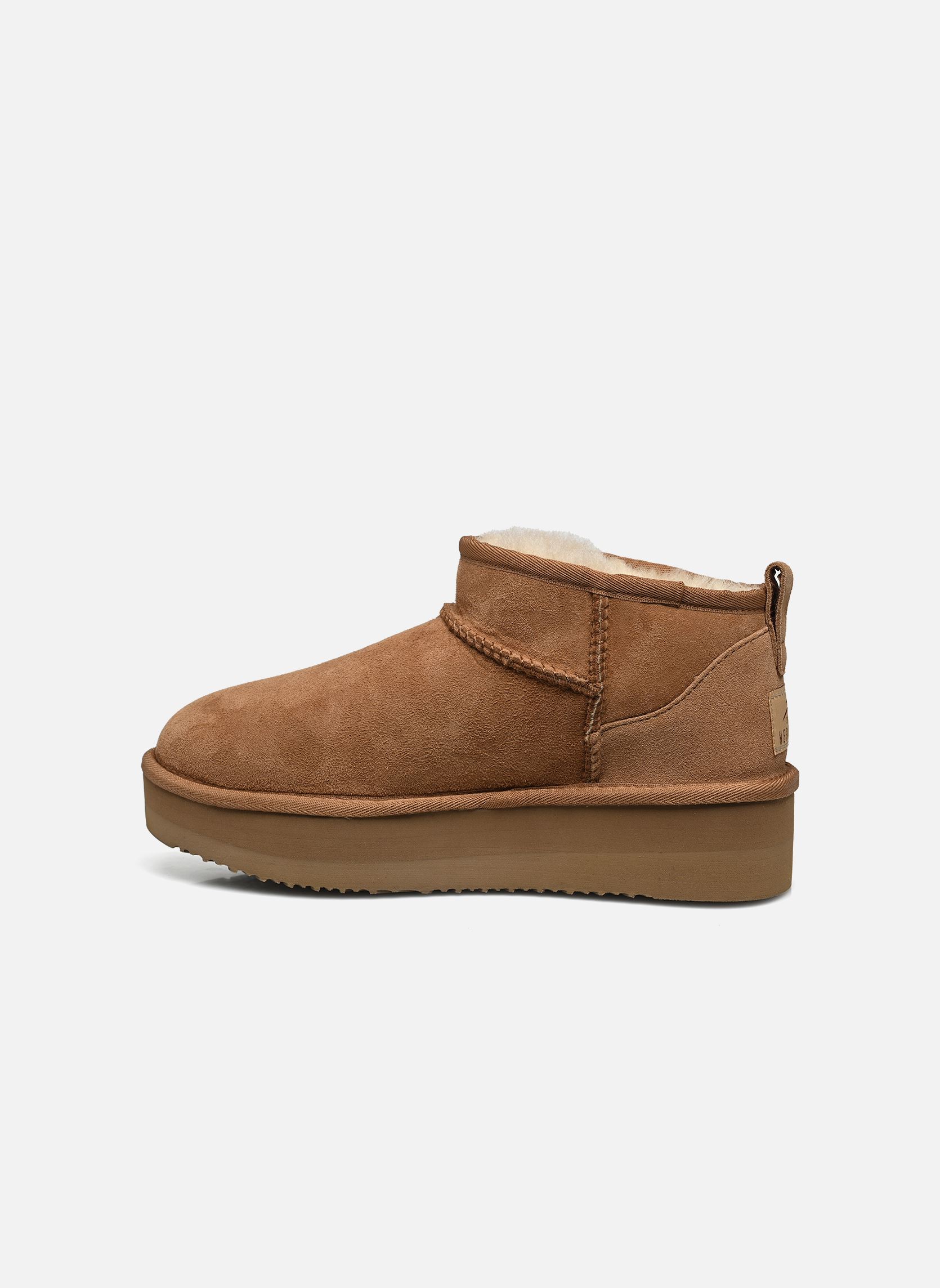 Gevoerde enkellaarsjes PATINEUSE dames bruin Sweet Heritage Gevoerde enkellaarsjes PATINEUSE dames bruin CHESNUT