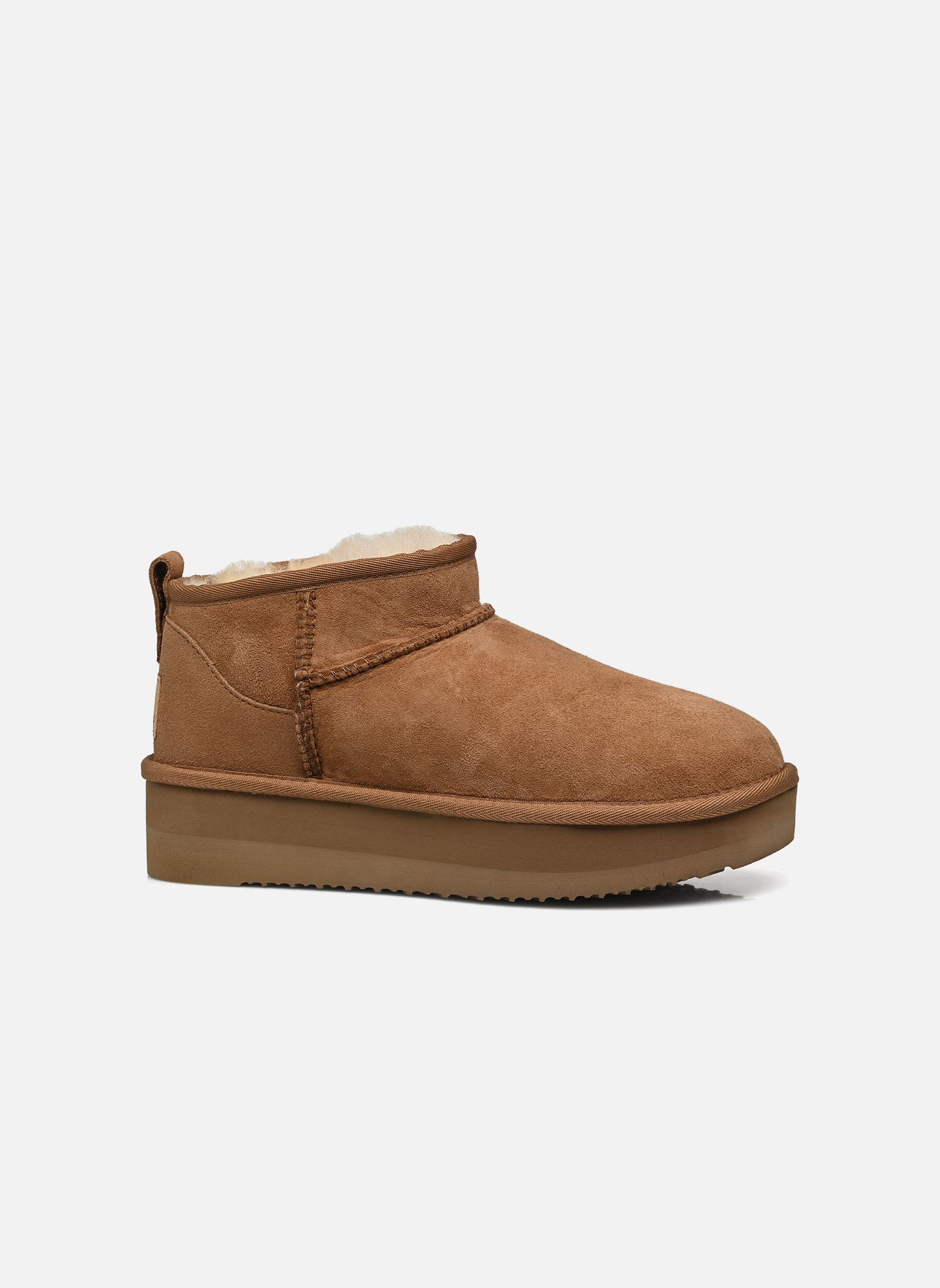 Gevoerde enkellaarsjes PATINEUSE dames bruin Sweet Heritage Gevoerde enkellaarsjes PATINEUSE dames bruin CHESNUT