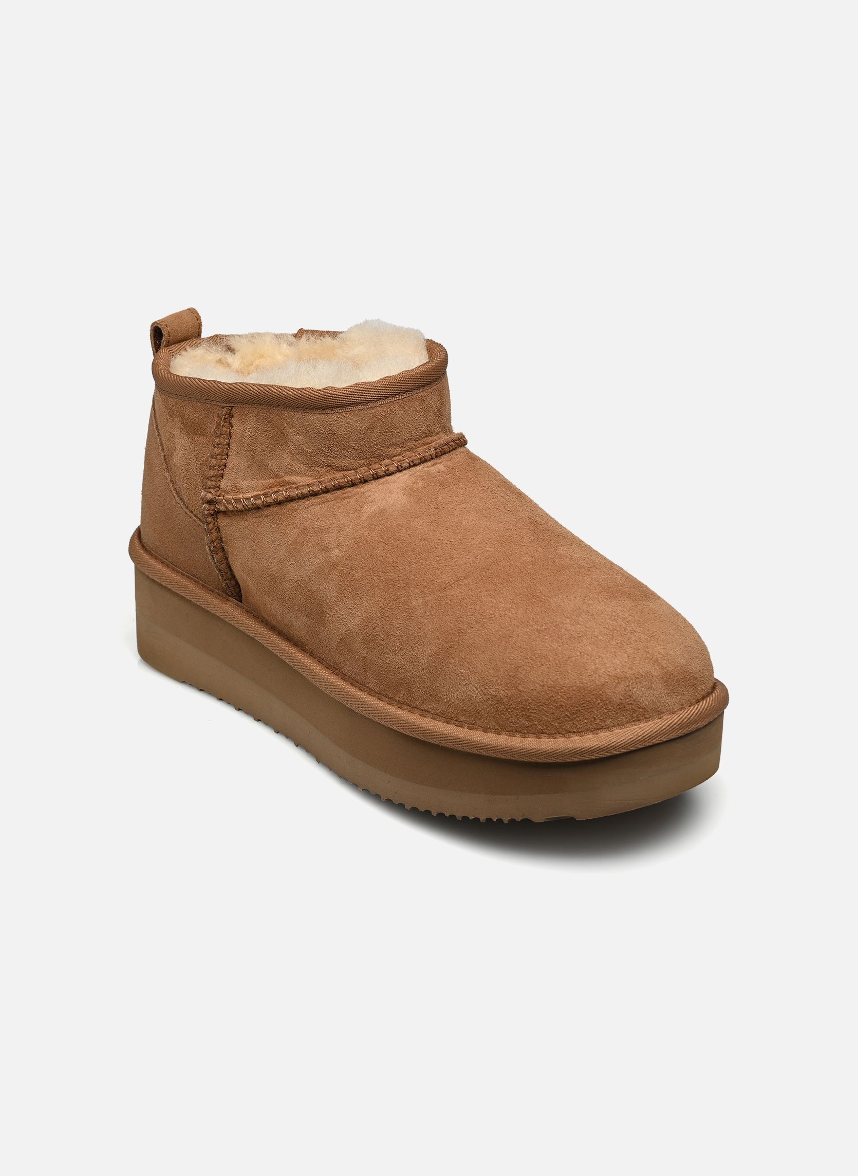 Gevoerde enkellaarsjes PATINEUSE dames bruin Sweet Heritage Gevoerde enkellaarsjes PATINEUSE dames bruin CHESNUT