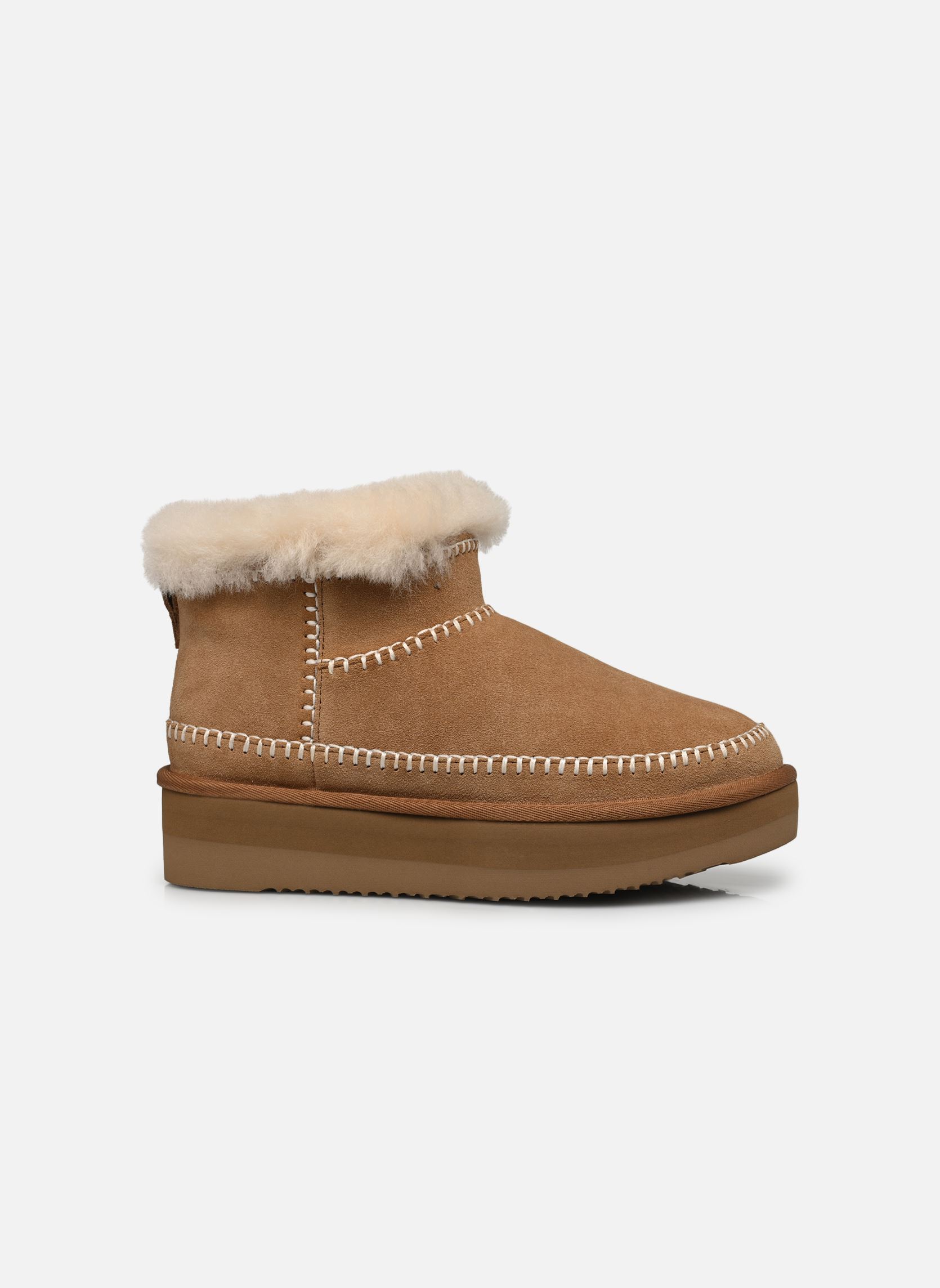 Gefütterte Stiefeletten LUNA damen braun Sweet Heritage Gefütterte Stiefeletten LUNA damen braun CHESNUT