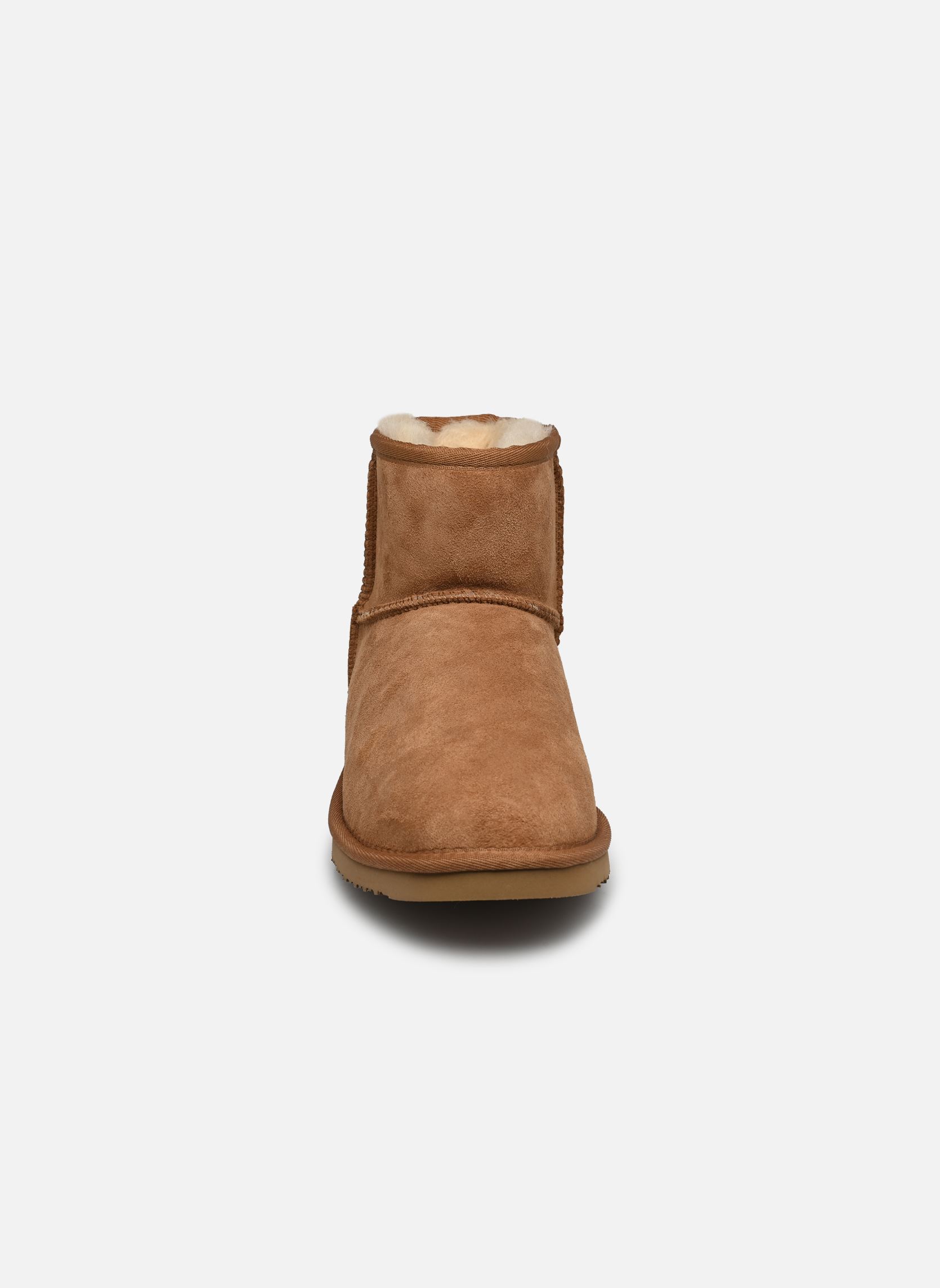 Bottines fourrées PISTE femme marron Sweet Heritage Bottines fourrées PISTE femme marron CHESNUT