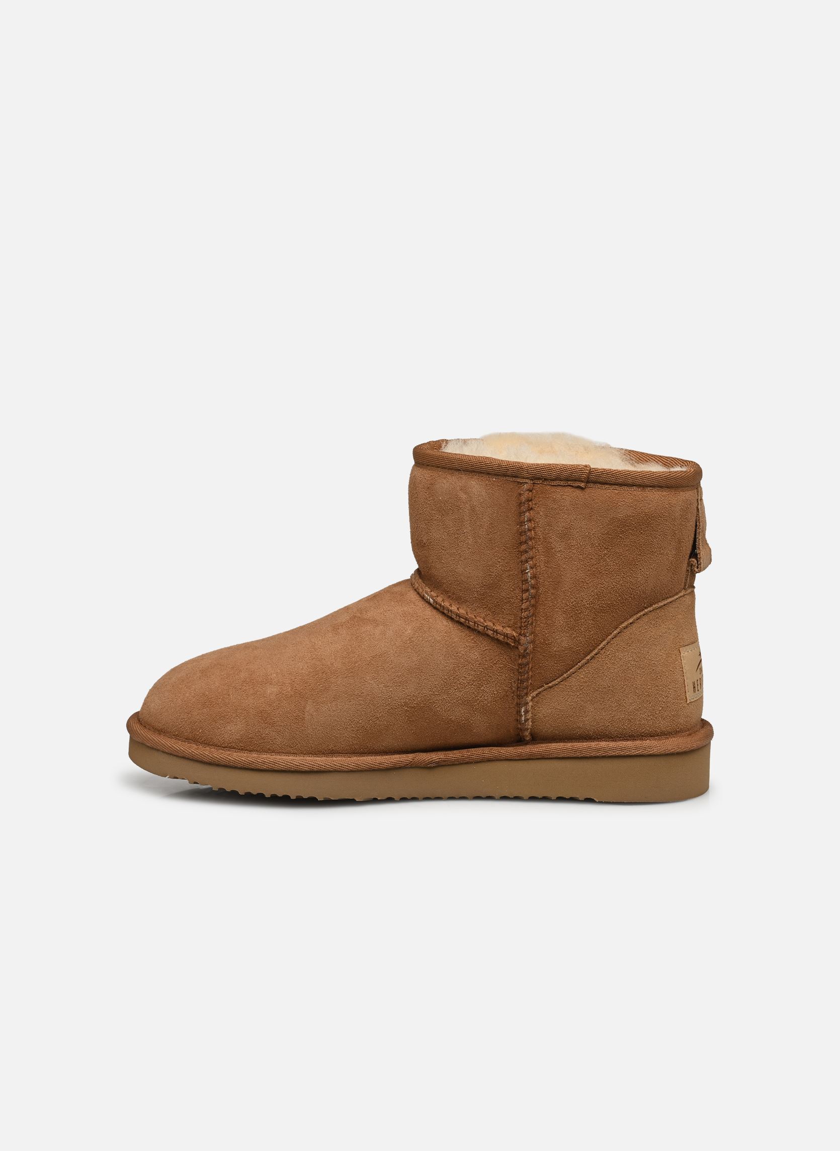 Bottines fourrées PISTE femme marron Sweet Heritage Bottines fourrées PISTE femme marron CHESNUT