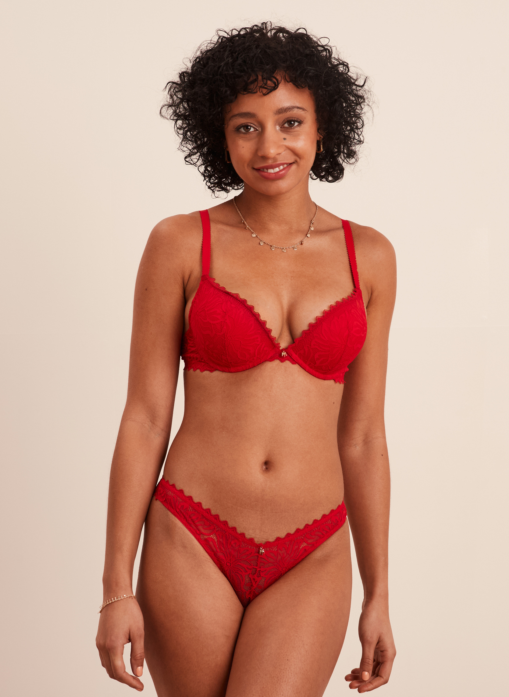 Brassières INDISCRETEPMWBMAXIPUSH femme rouge Mosquitos Brassières INDISCRETEPMWBMAXIPUSH femme rouge Rouge