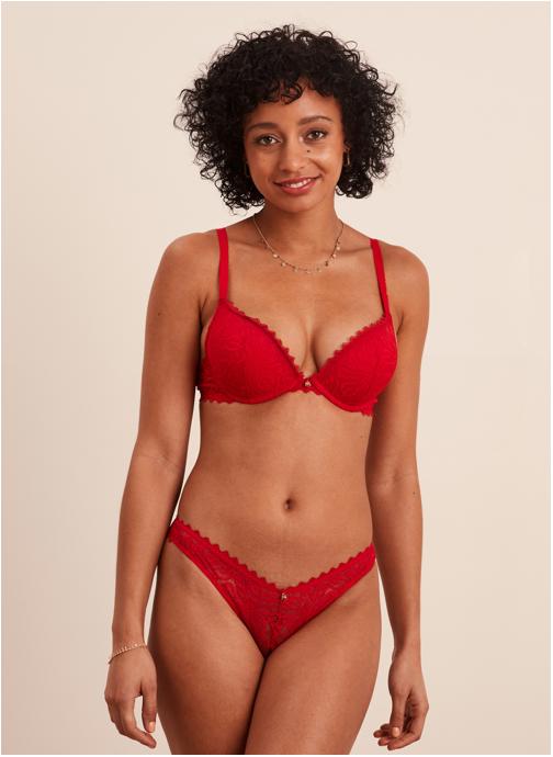Mosquitos Brassières Soutien-gorge - INDISCRETEPMWBMAXIPUSH femme rouge