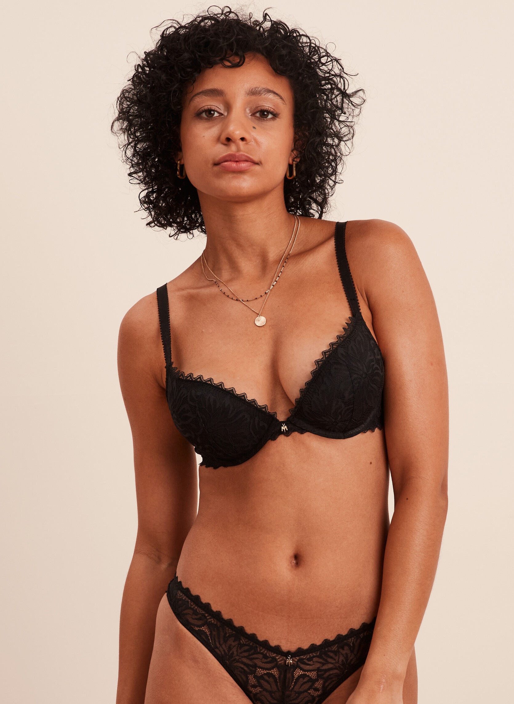 Brassières INDISCRETEPMWBMAXIPUSH femme noir Mosquitos Brassières INDISCRETEPMWBMAXIPUSH femme noir Noir