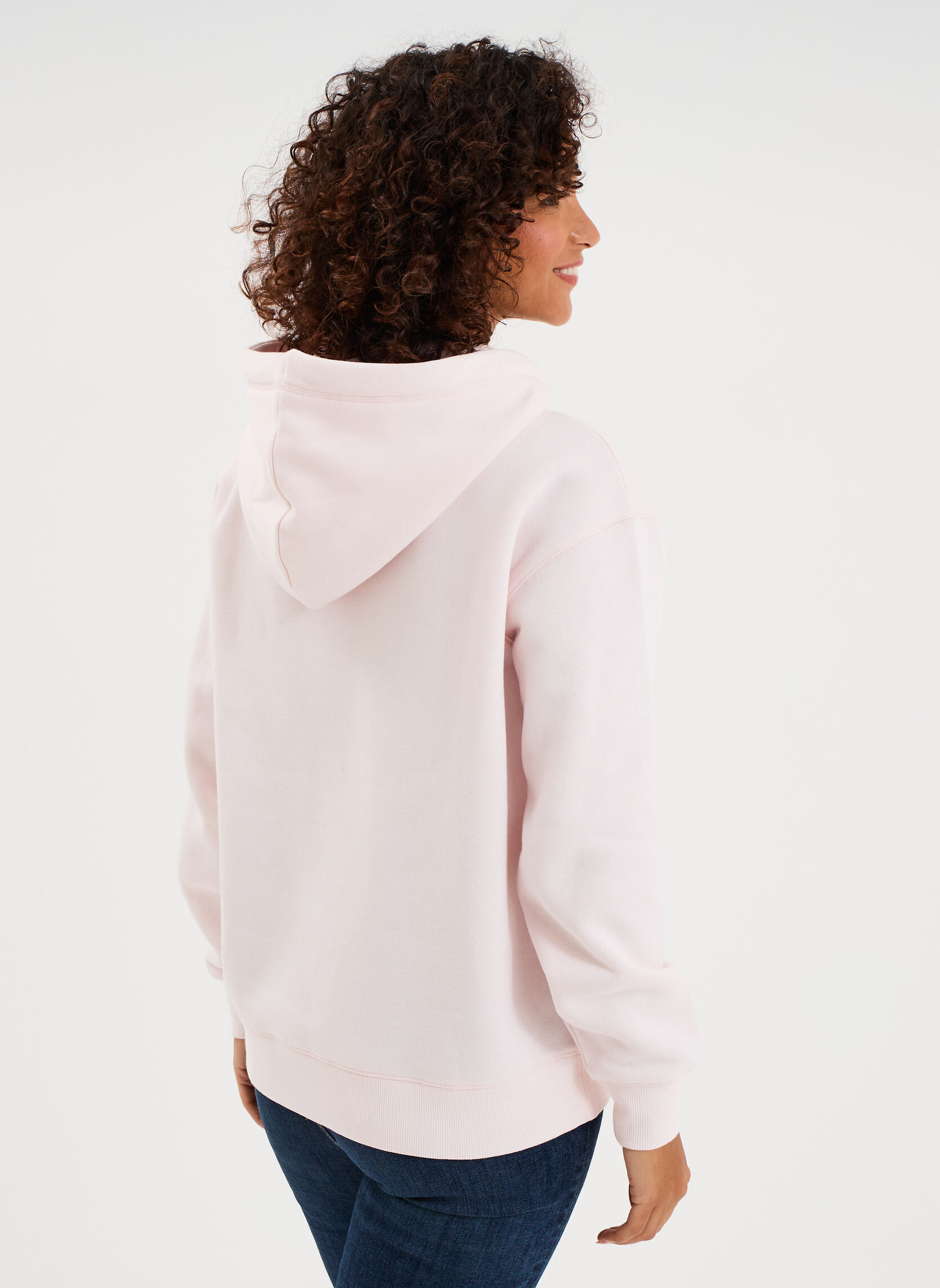 Sweats à capuche CRE3_SBABE femme rose CREEKS Sweats à capuche CRE3_SBABE femme rose Rose clair
