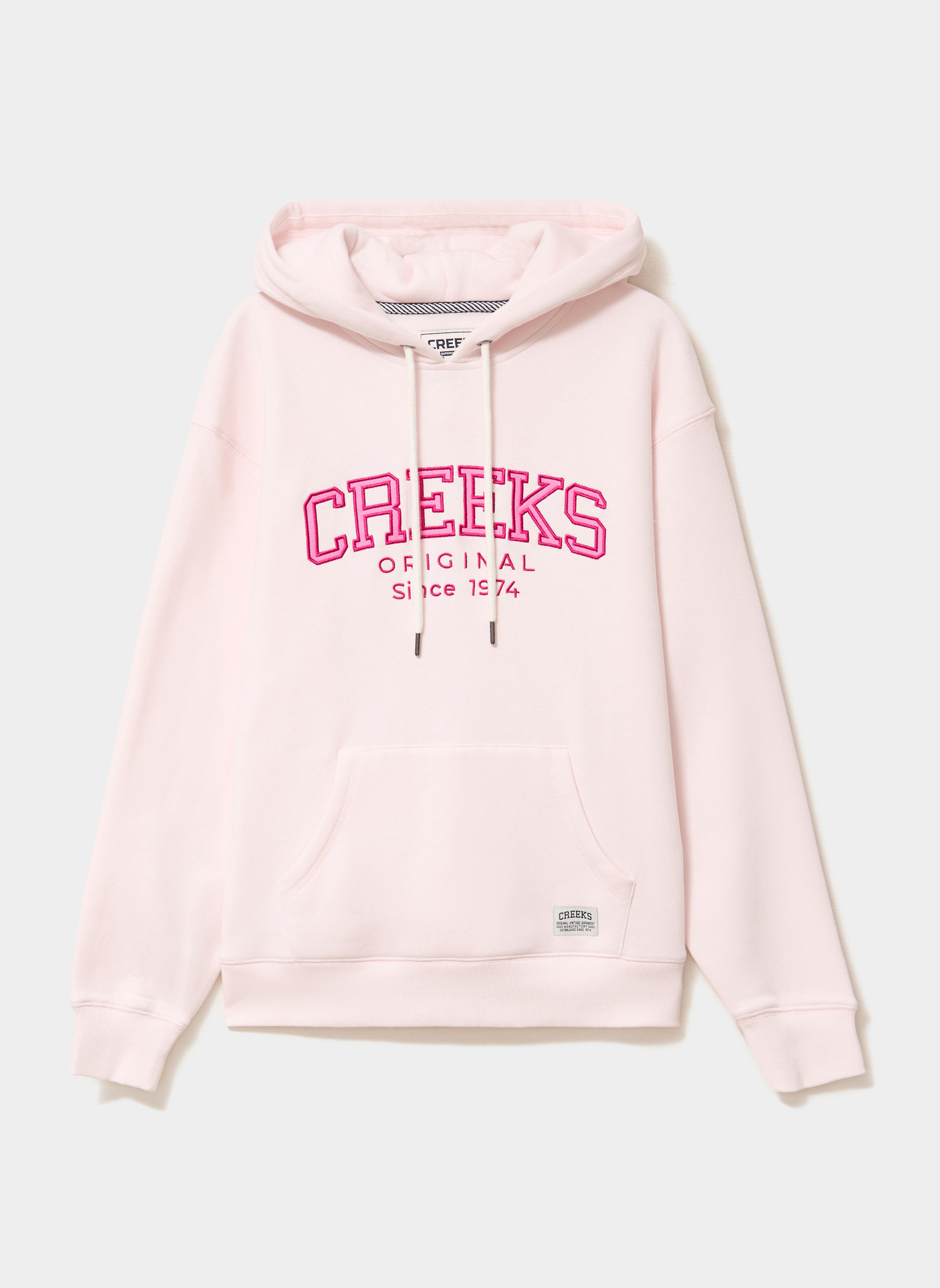 Sweats à capuche CRE3_SBABE femme rose CREEKS Sweats à capuche CRE3_SBABE femme rose Rose clair