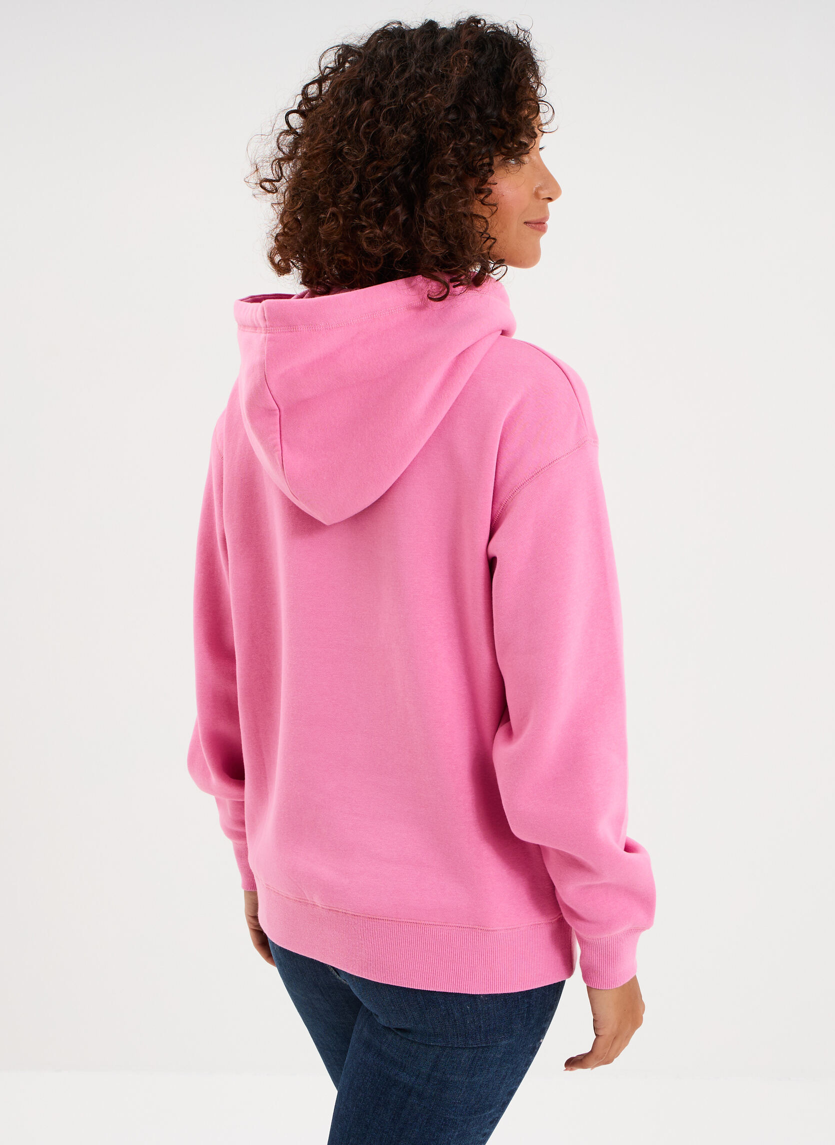 Sweats à capuche CRE3_SBABE femme rose CREEKS Sweats à capuche CRE3_SBABE femme rose Rose chiné