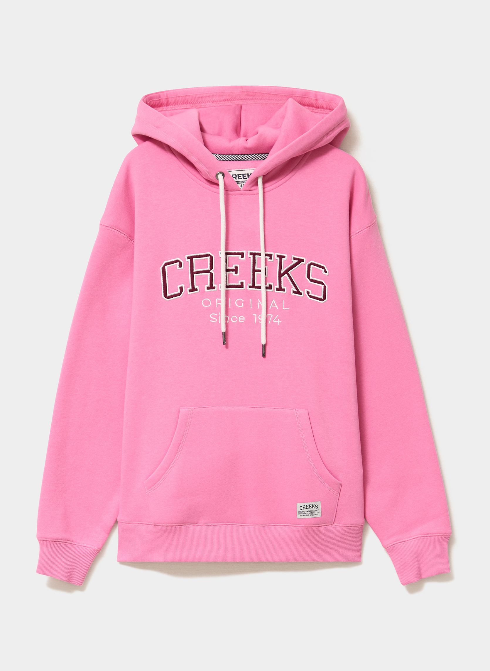 Sweats à capuche CRE3_SBABE femme rose CREEKS Sweats à capuche CRE3_SBABE femme rose Rose chiné