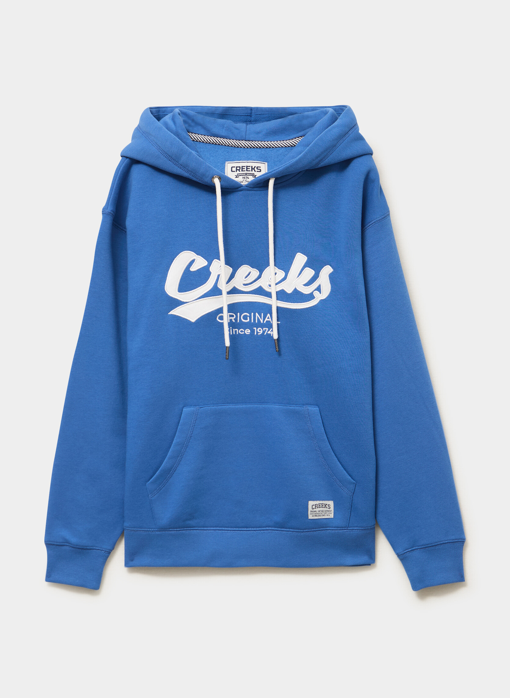 Sweats à capuche CRE3_SBABE femme bleu CREEKS Sweats à capuche CRE3_SBABE femme bleu Bleu fluo