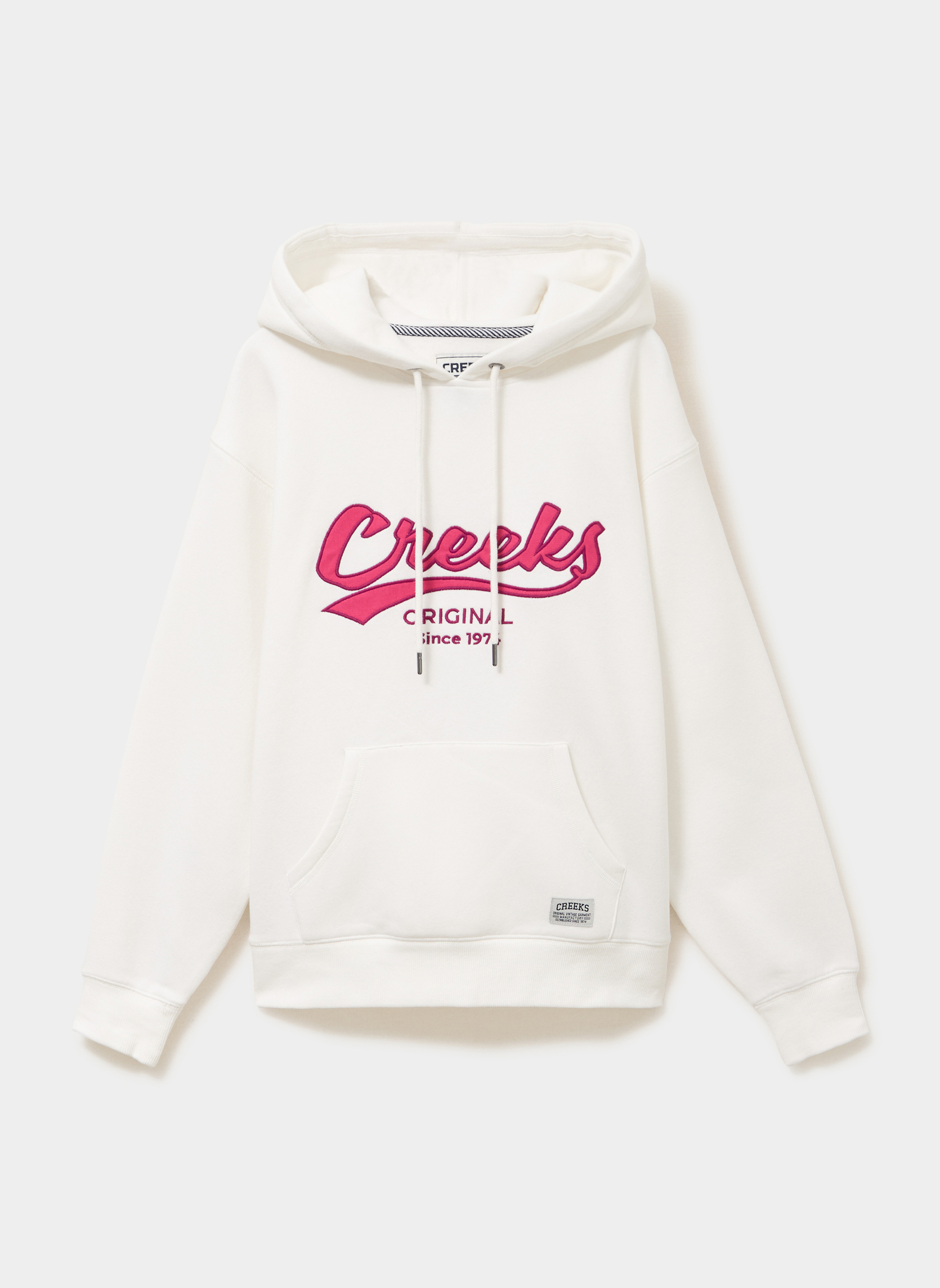 Sweats à capuche CRE3_SBABE femme blanc CREEKS Sweats à capuche CRE3_SBABE femme blanc Blanc chiné