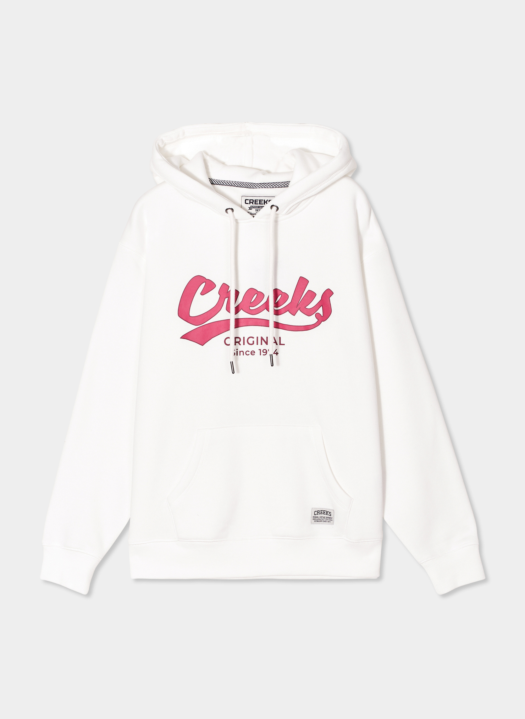 Sweats à capuche CRE3_SBABE femme blanc CREEKS Sweats à capuche CRE3_SBABE femme blanc Blanc