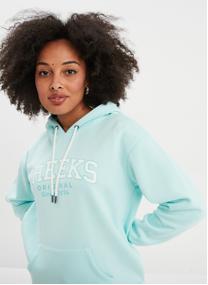 Sweats à capuche CRE3_SBABE femme bleu