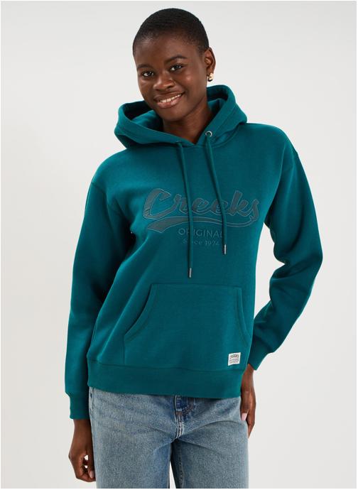 CREEKS Sweats à capuche CRE3_SBABE femme vert