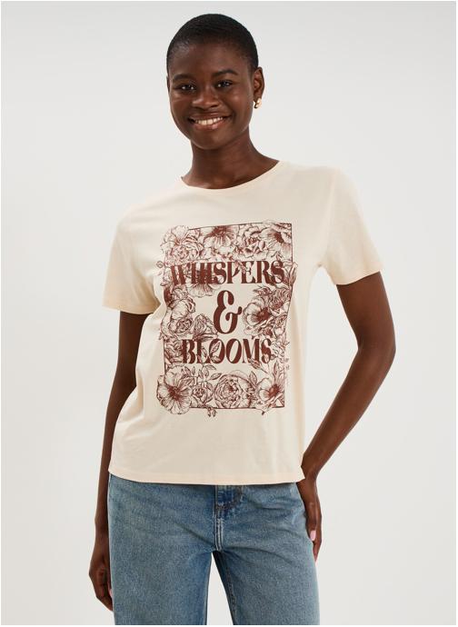 CREEKS Tee-shirts T-shirt - CRE3_TAMANDINE femme beige